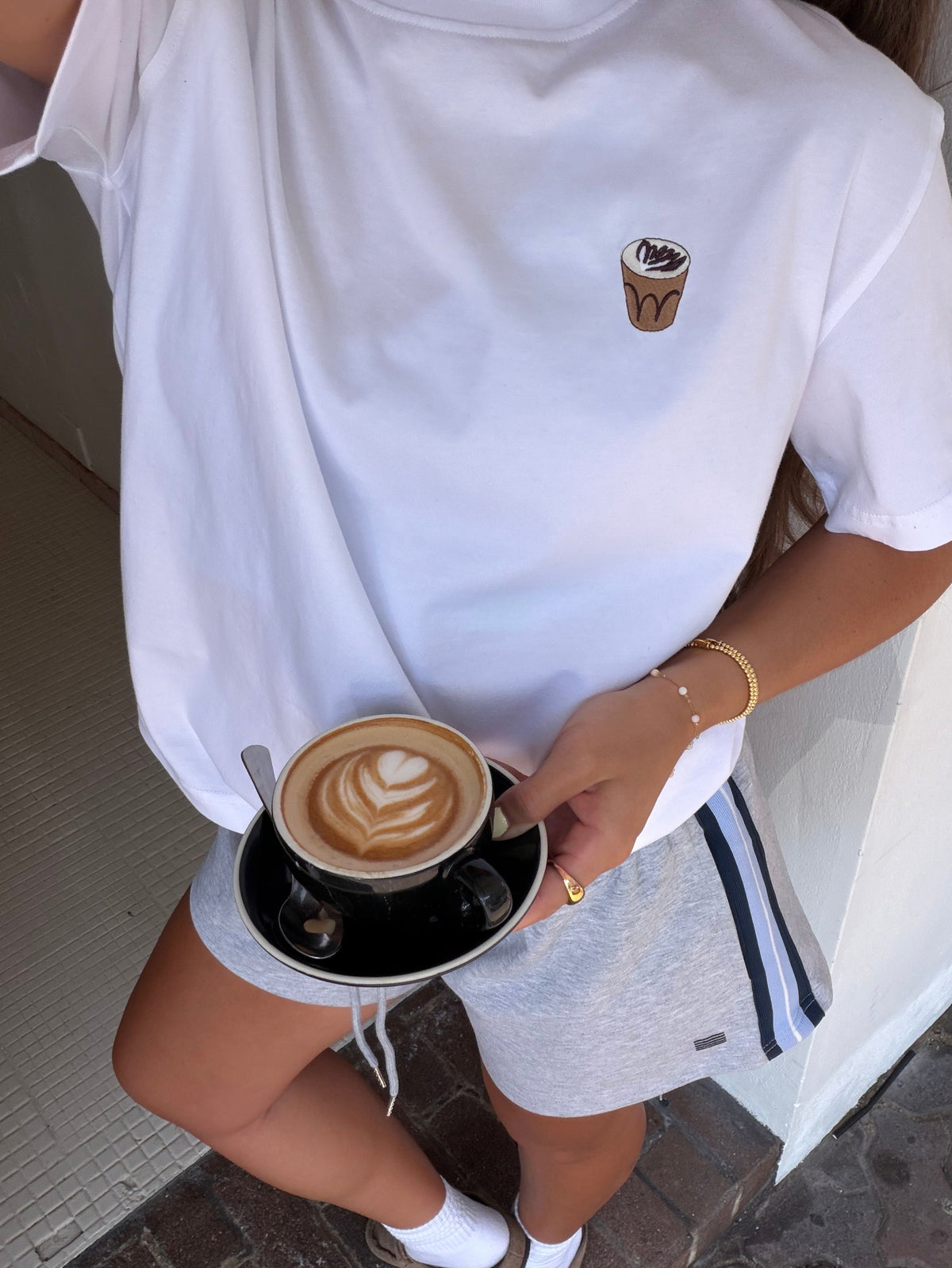 Coffee Club Tee - Flat White