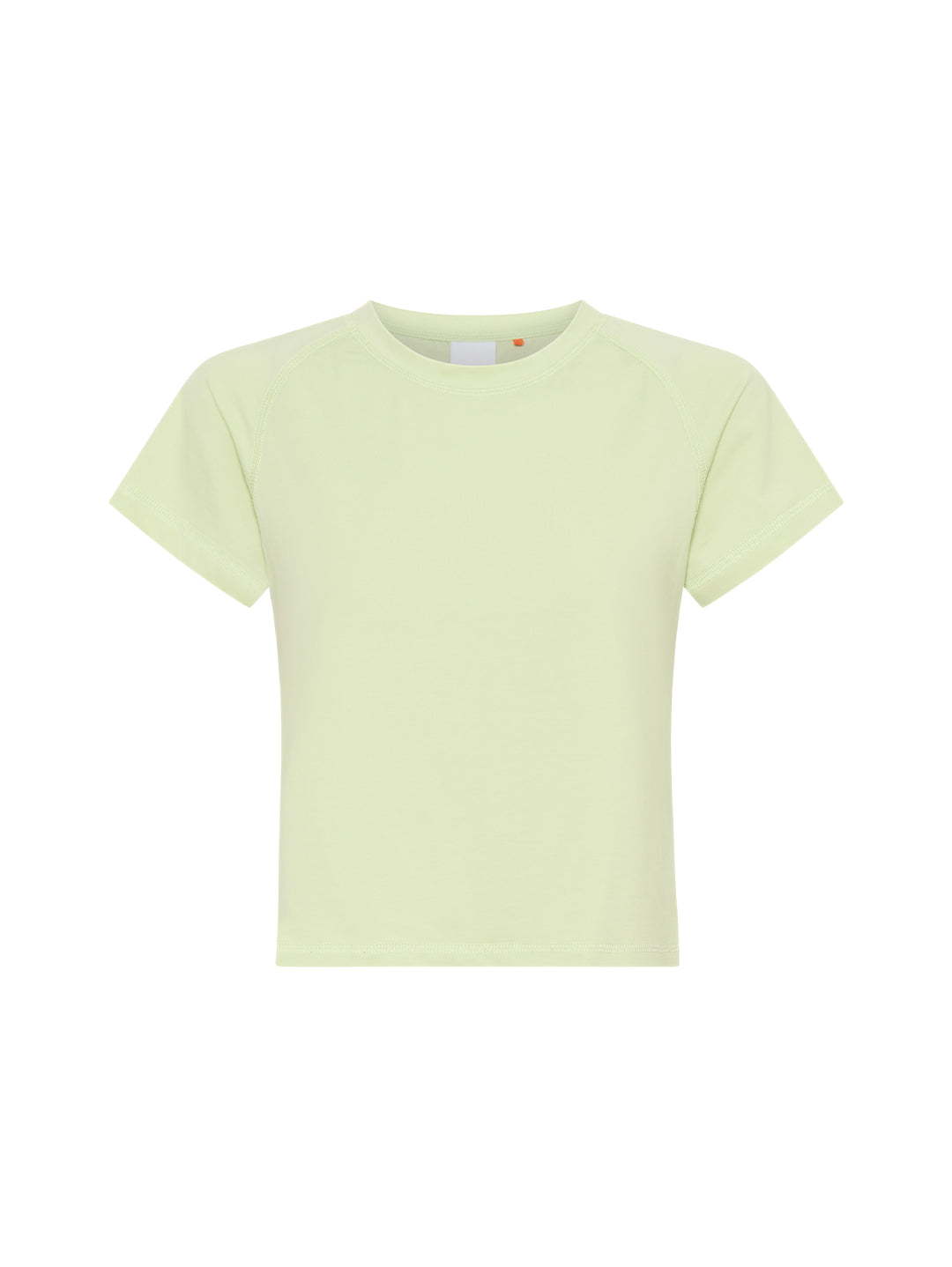 Cropped Tech Tee - Green
