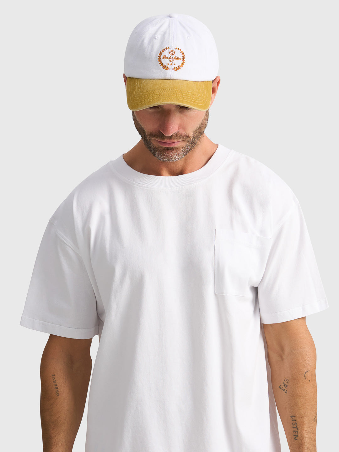 GLORY DAYS SPLICE FC DAD CAP - CREAM/DANDELION