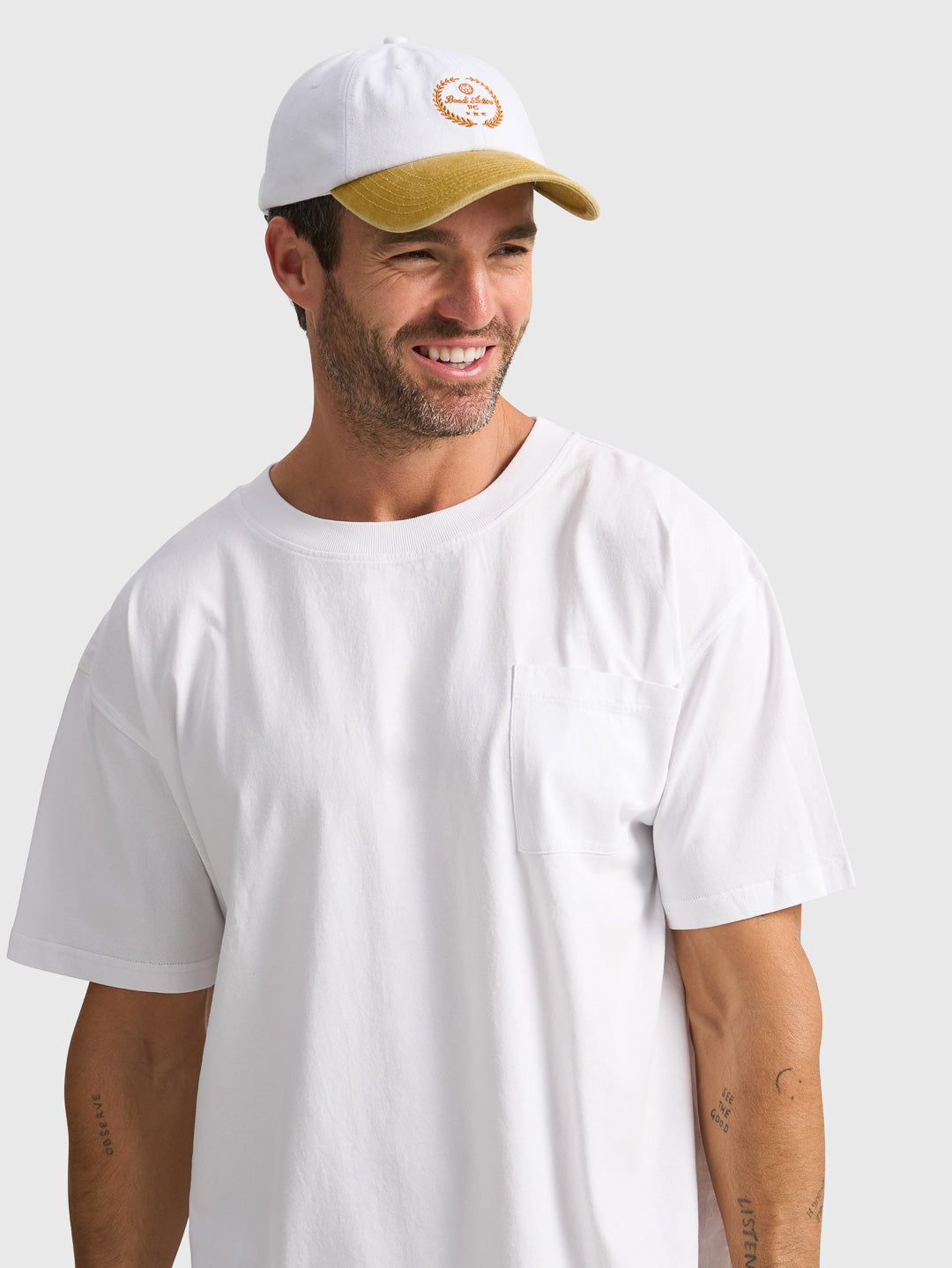 GLORY DAYS SPLICE FC DAD CAP - CREAM/DANDELION