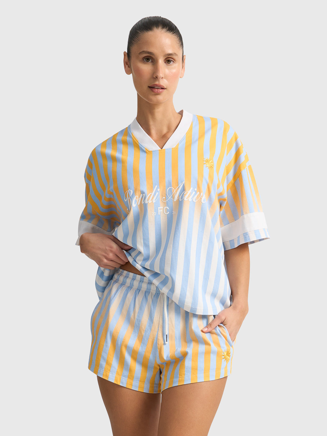 GD HEAVY COTTON JERSEY TEE - AOP