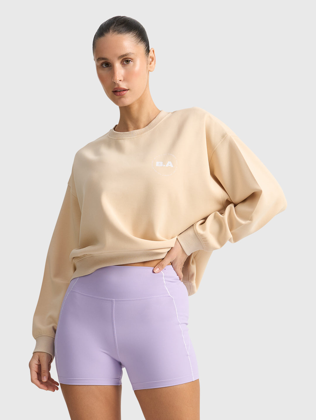 INTERVAL CREWNECK - Sand