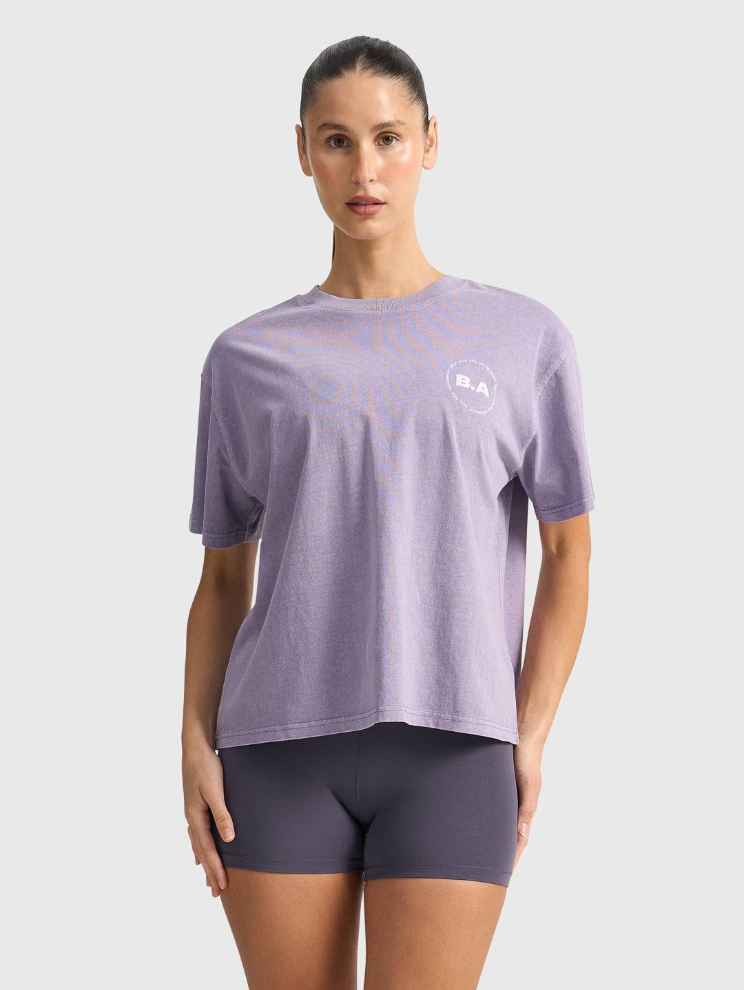 EVERYDAY BOYFRIEND TEE - Purple