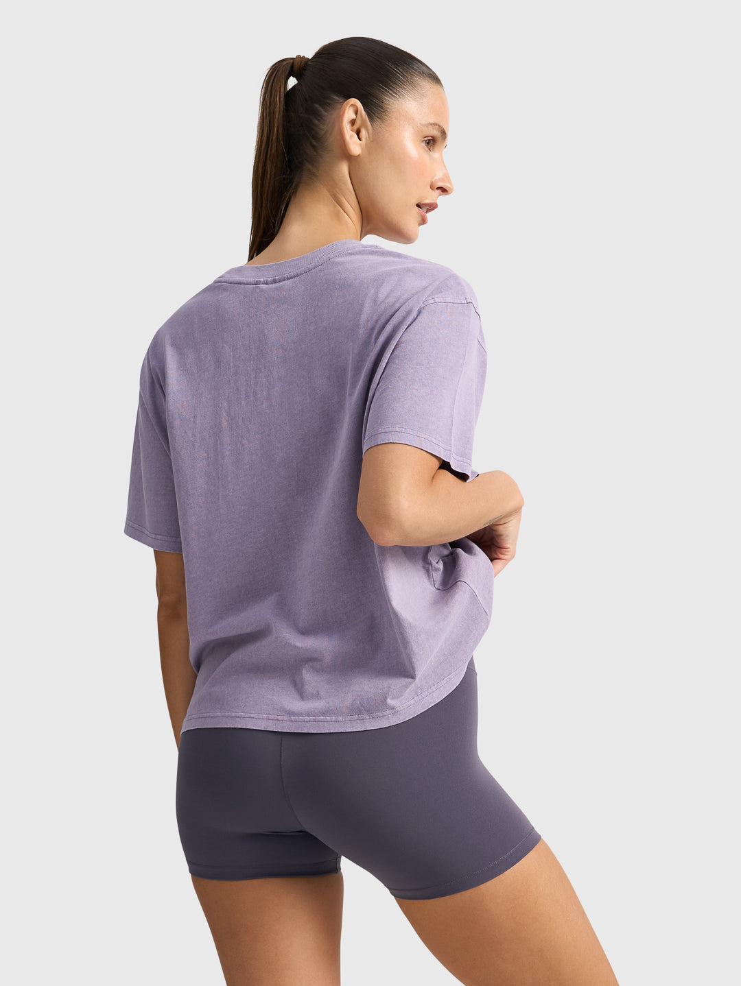 EVERYDAY BOYFRIEND TEE - Purple