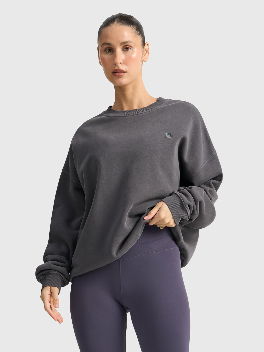 TIMEOUT FLEECE CREW NECK - Dusk