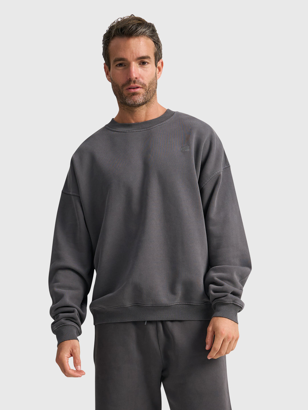 TIMEOUT FLEECE CREW NECK - Dusk