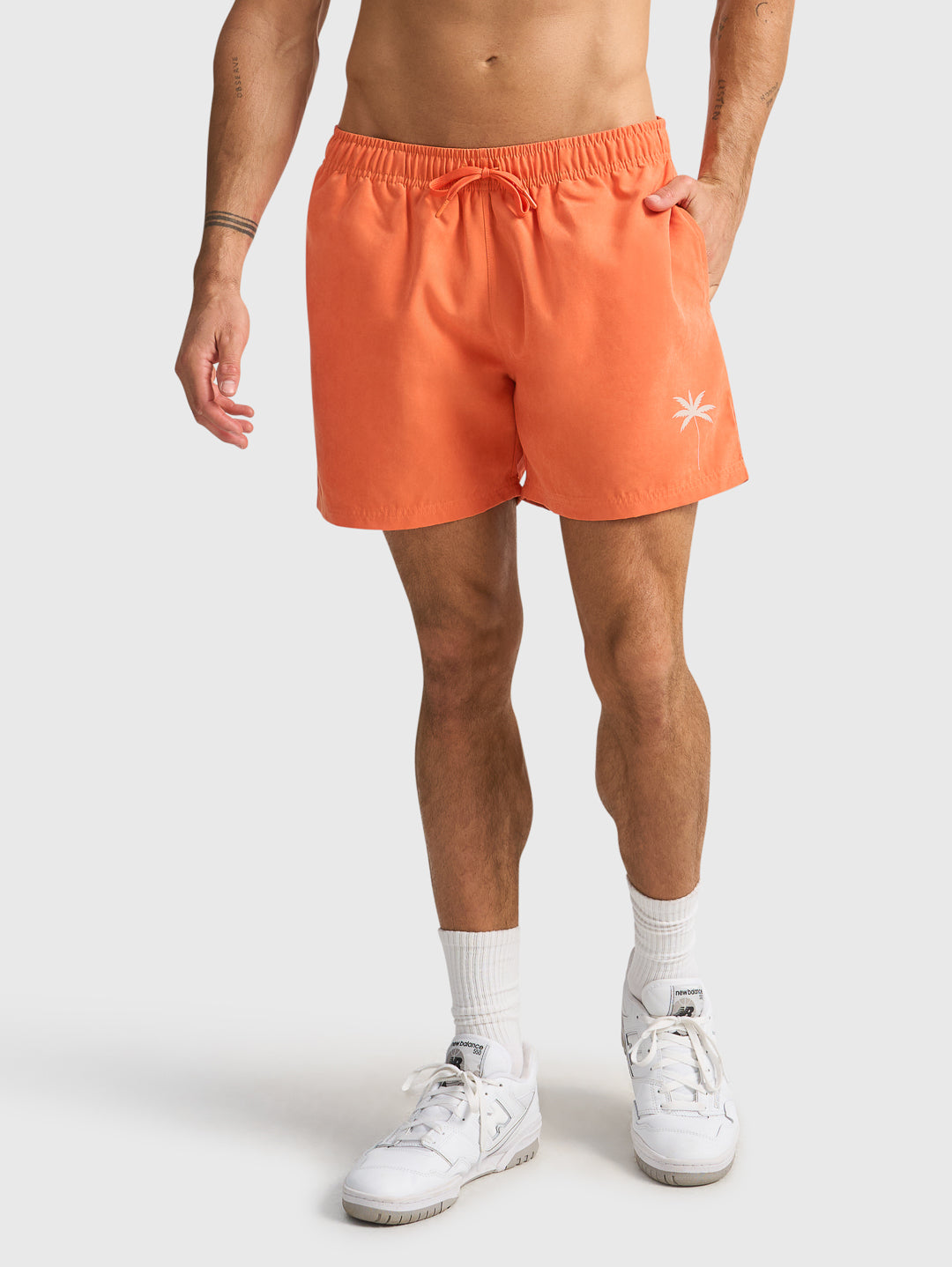 SPORT CLUB SWIM SHORT - TANGERINE