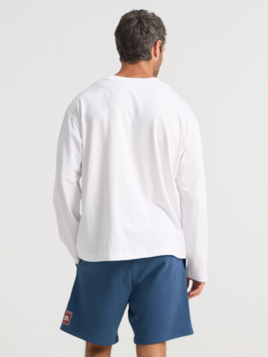 Forma Pocket Long Tee - White