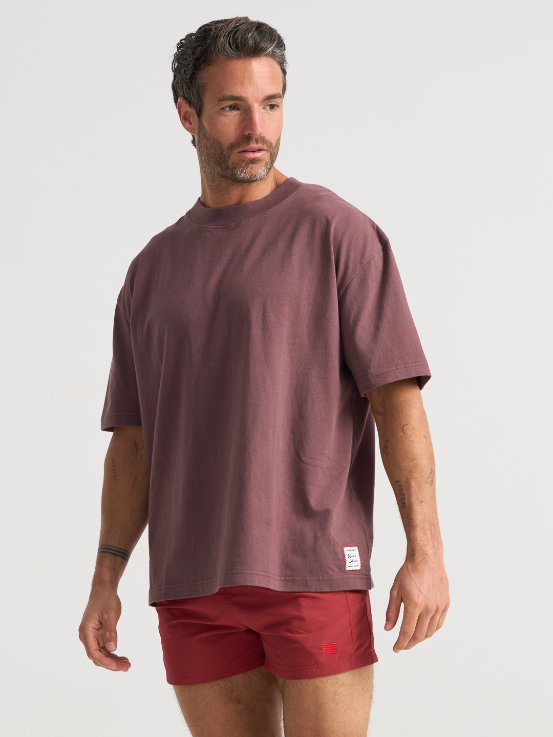 Forma Inhale Exhale Tee - Washed Fig