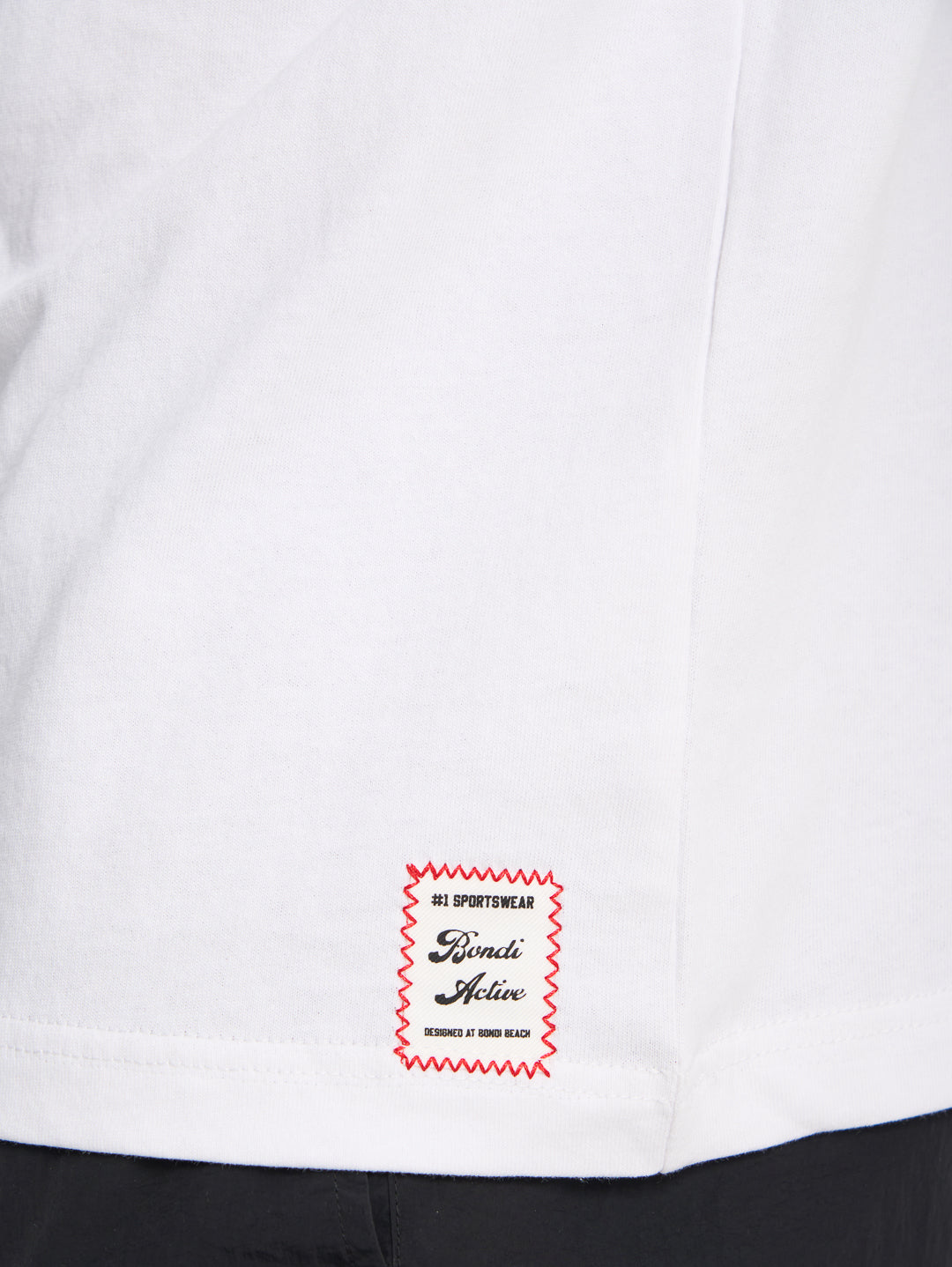 Forma Pocket Long Tee - White