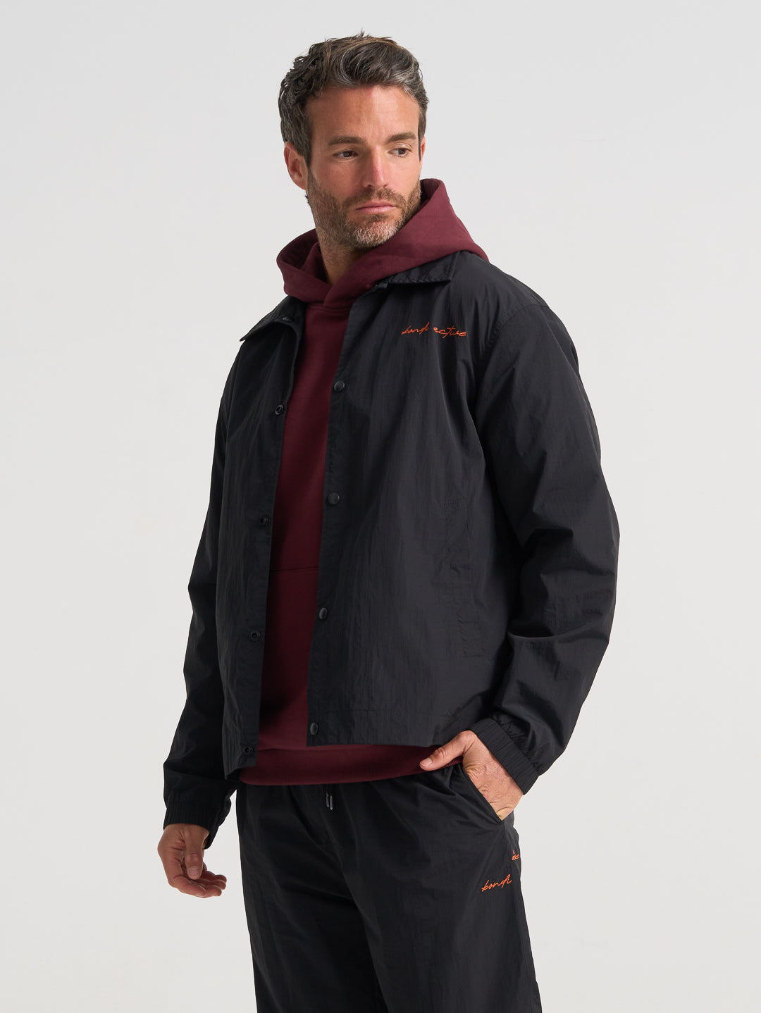 Forma Coach Jacket - Black