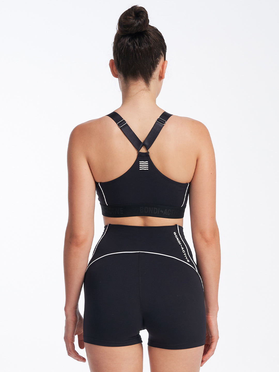 Racer Back Bra - Black