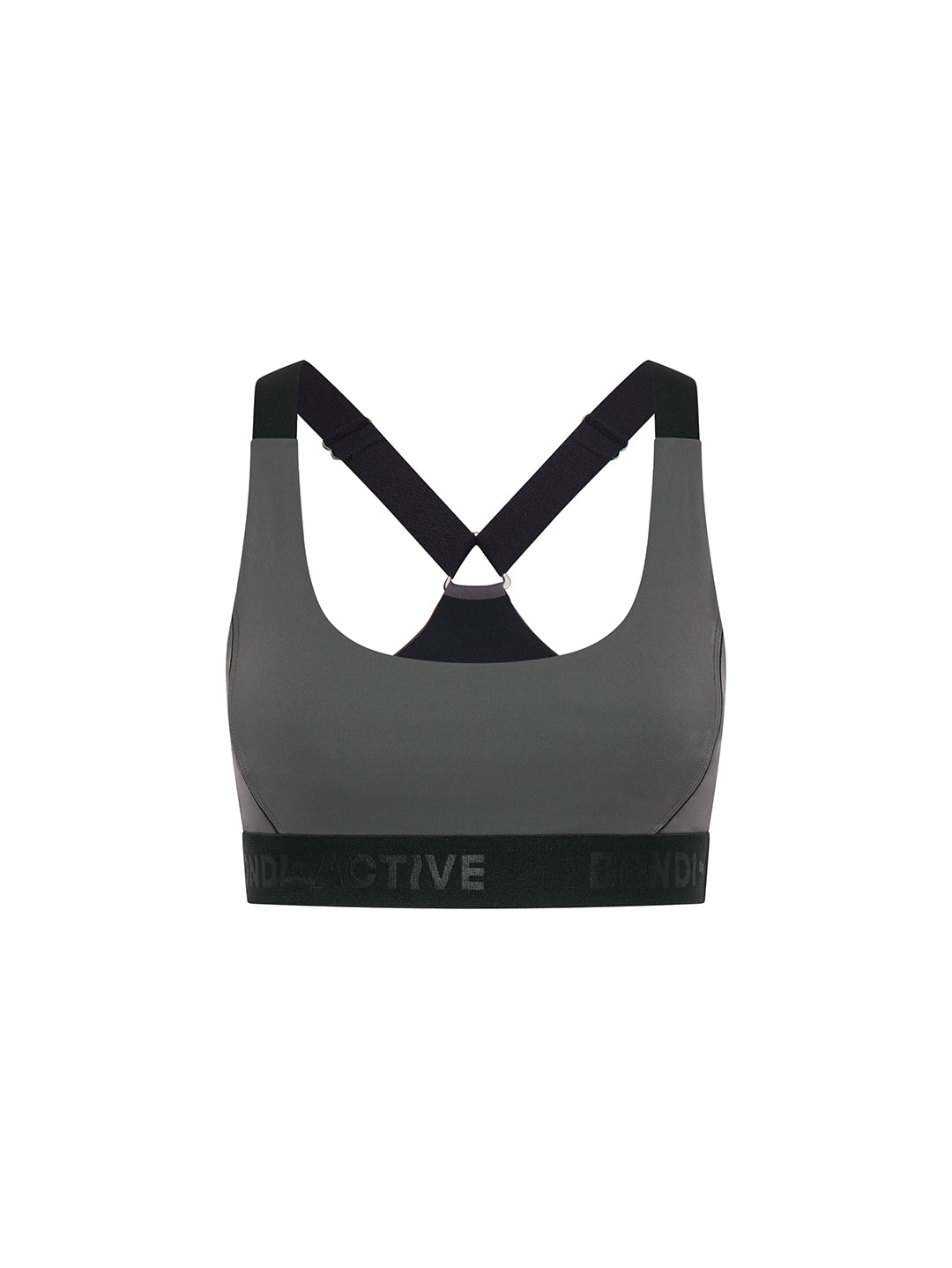 Racer Back Bra - Steel