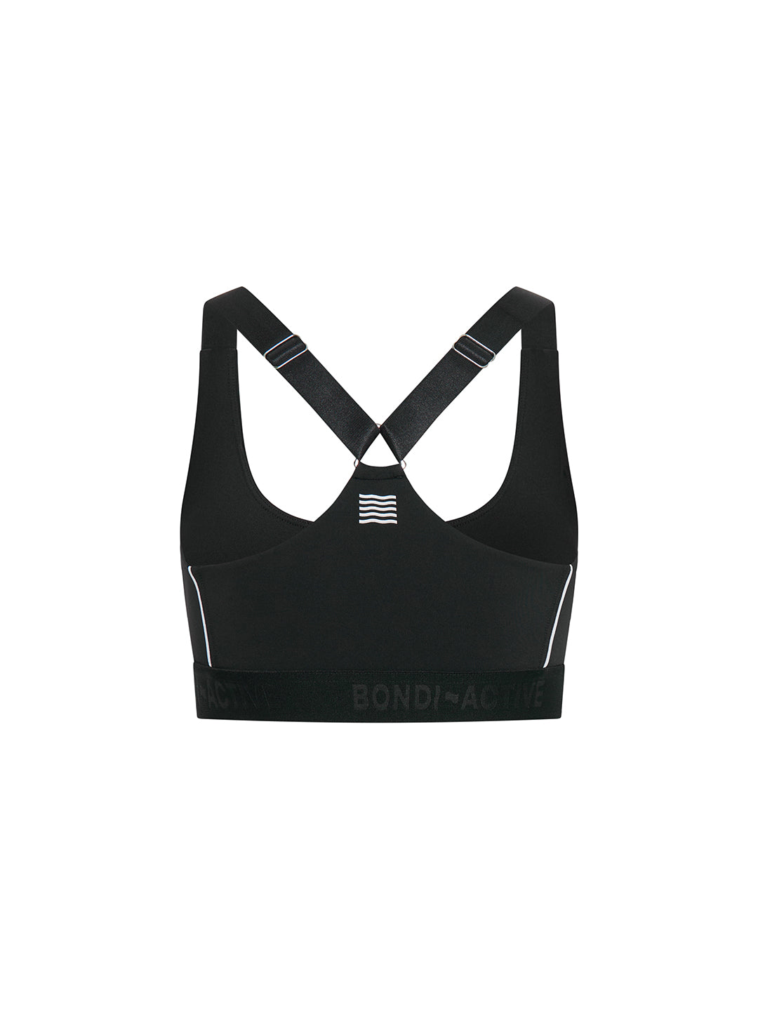 Racer Back Bra - Black