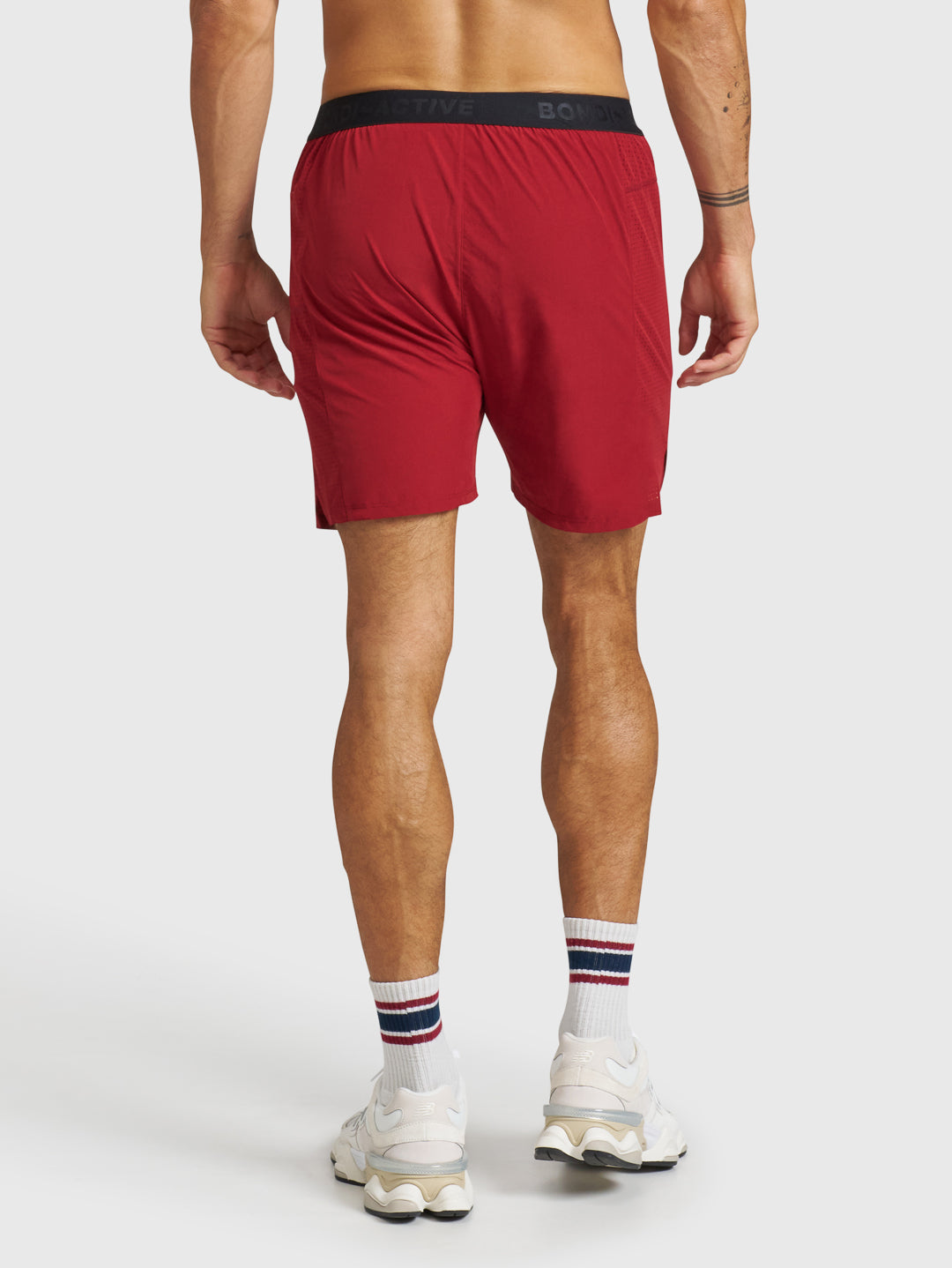 TECH GYM SHORTS - Claret