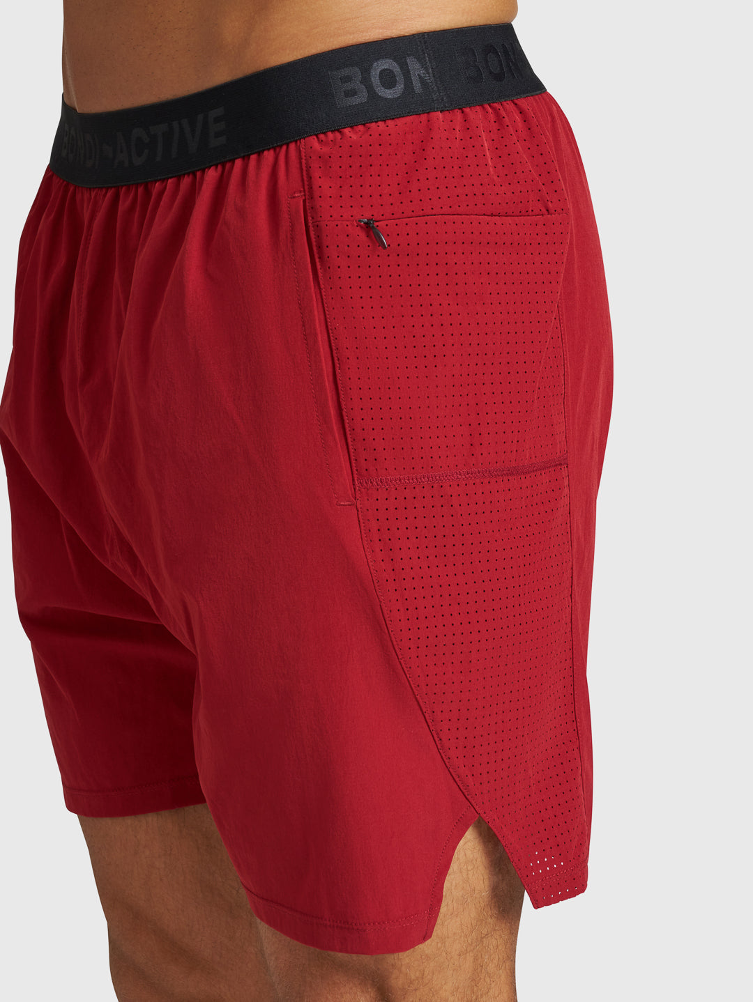 TECH GYM SHORTS - Claret
