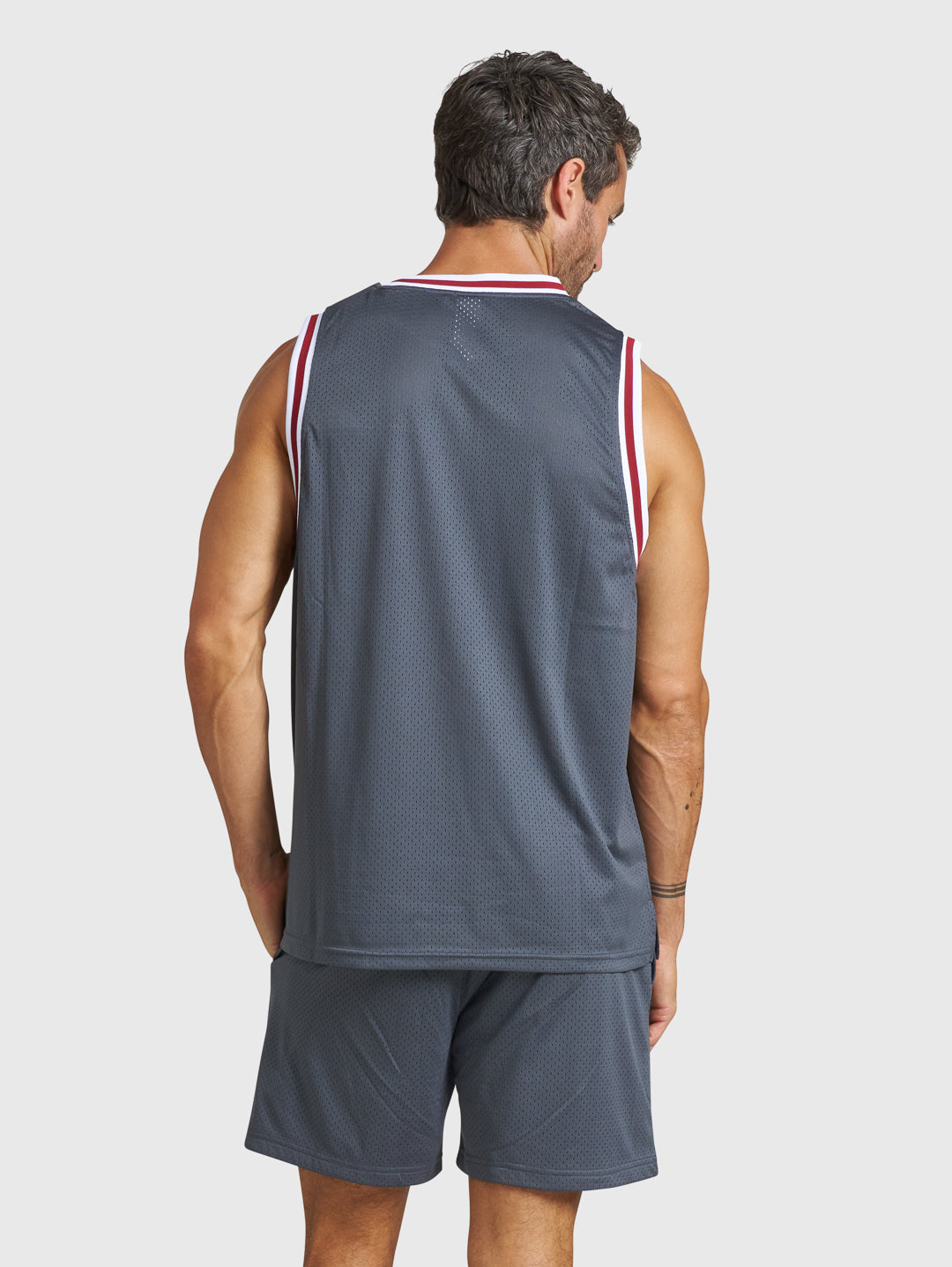 TRYOUT MESH TANK - Folkstone Gray