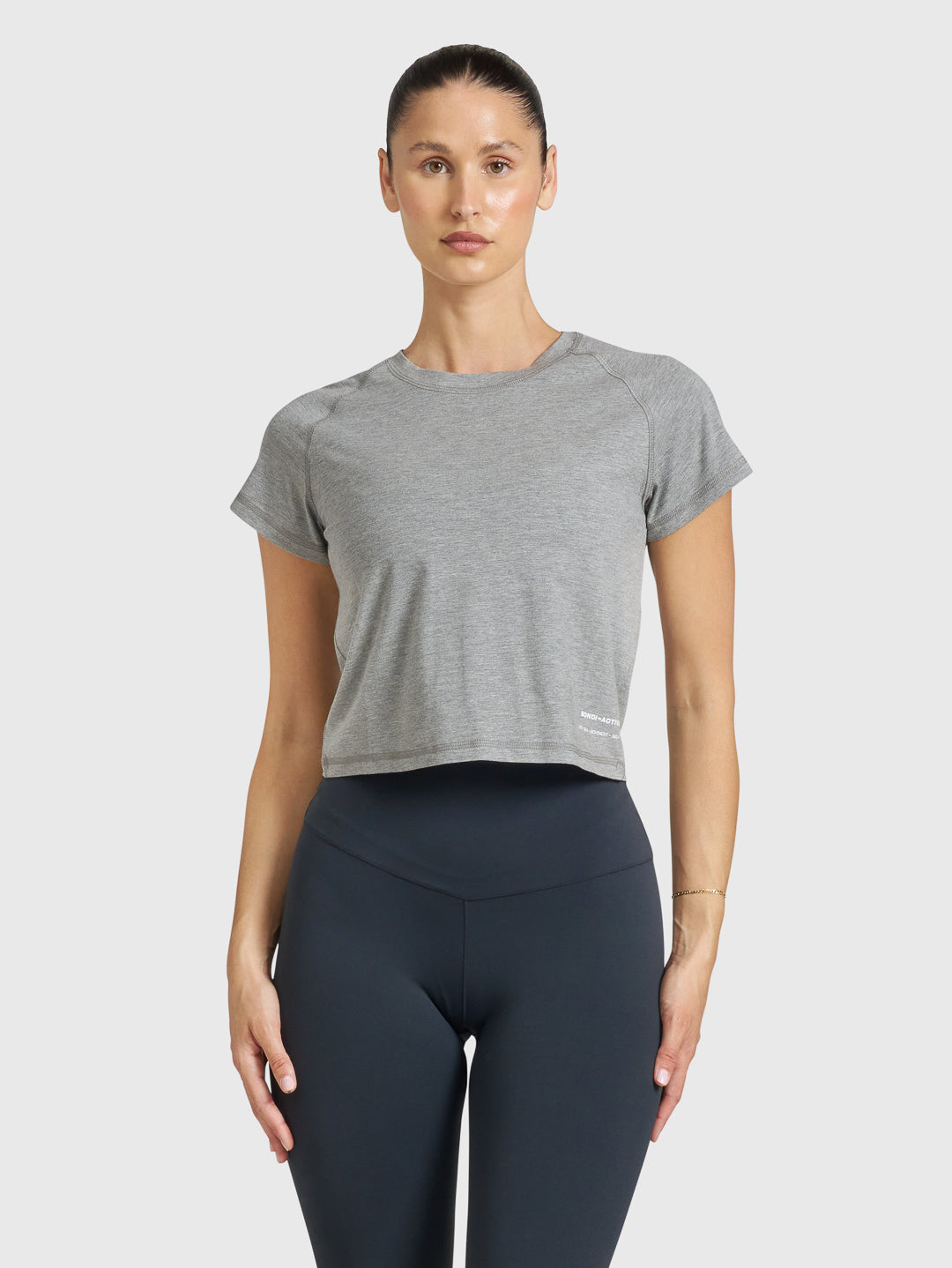 TECH TEE - Dark Grey Marle