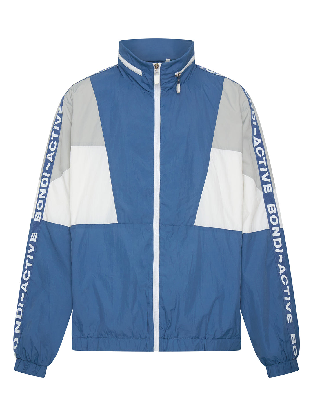 GLORY DAYS HOODED WINDBREAKER - BLUE MULTI