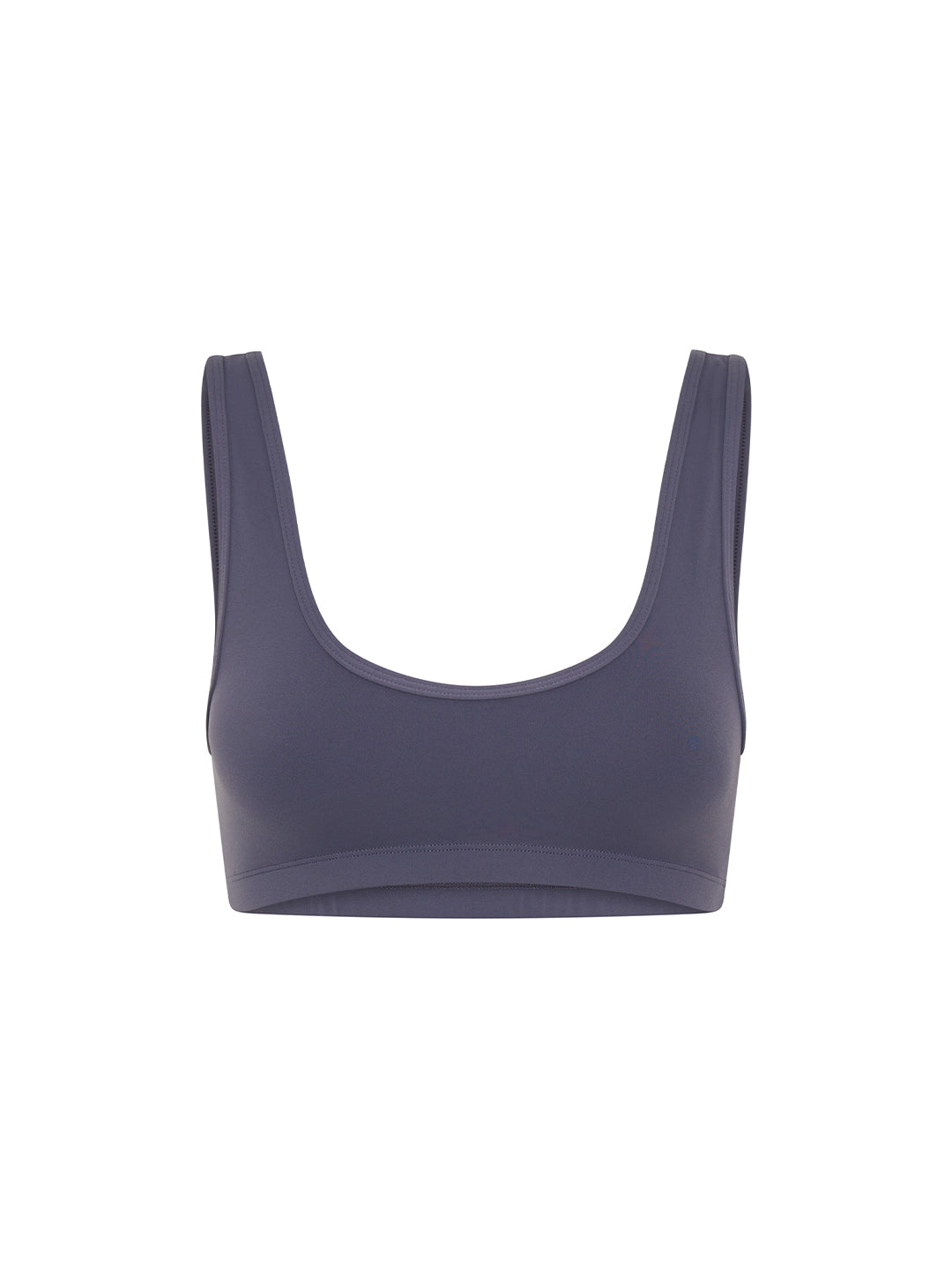 BASE SCOOP BRA - Shadow