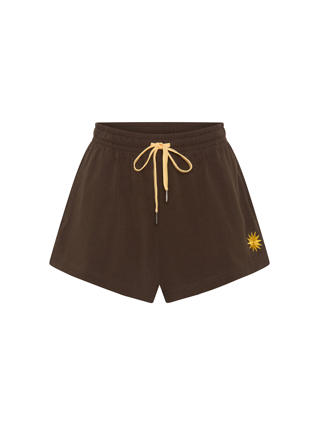 GD HEAVY COTTON SHORTIES - CHOCOLATE