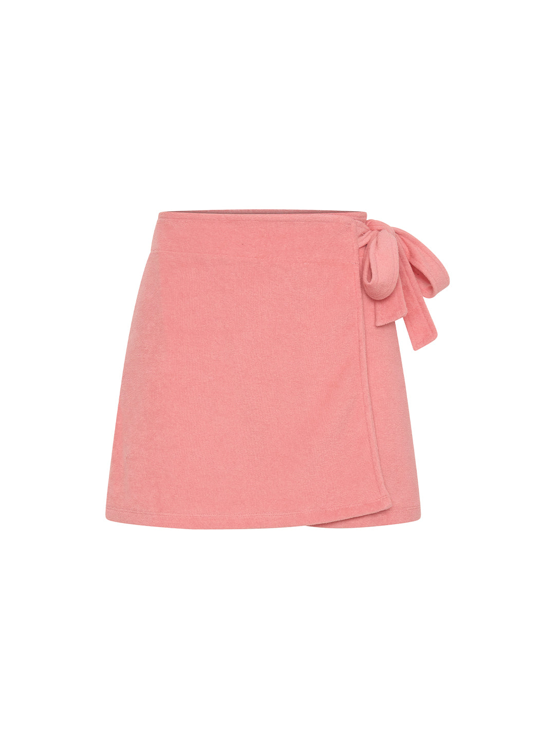 GLORY DAYS WRAP SKIRT - BLUSH