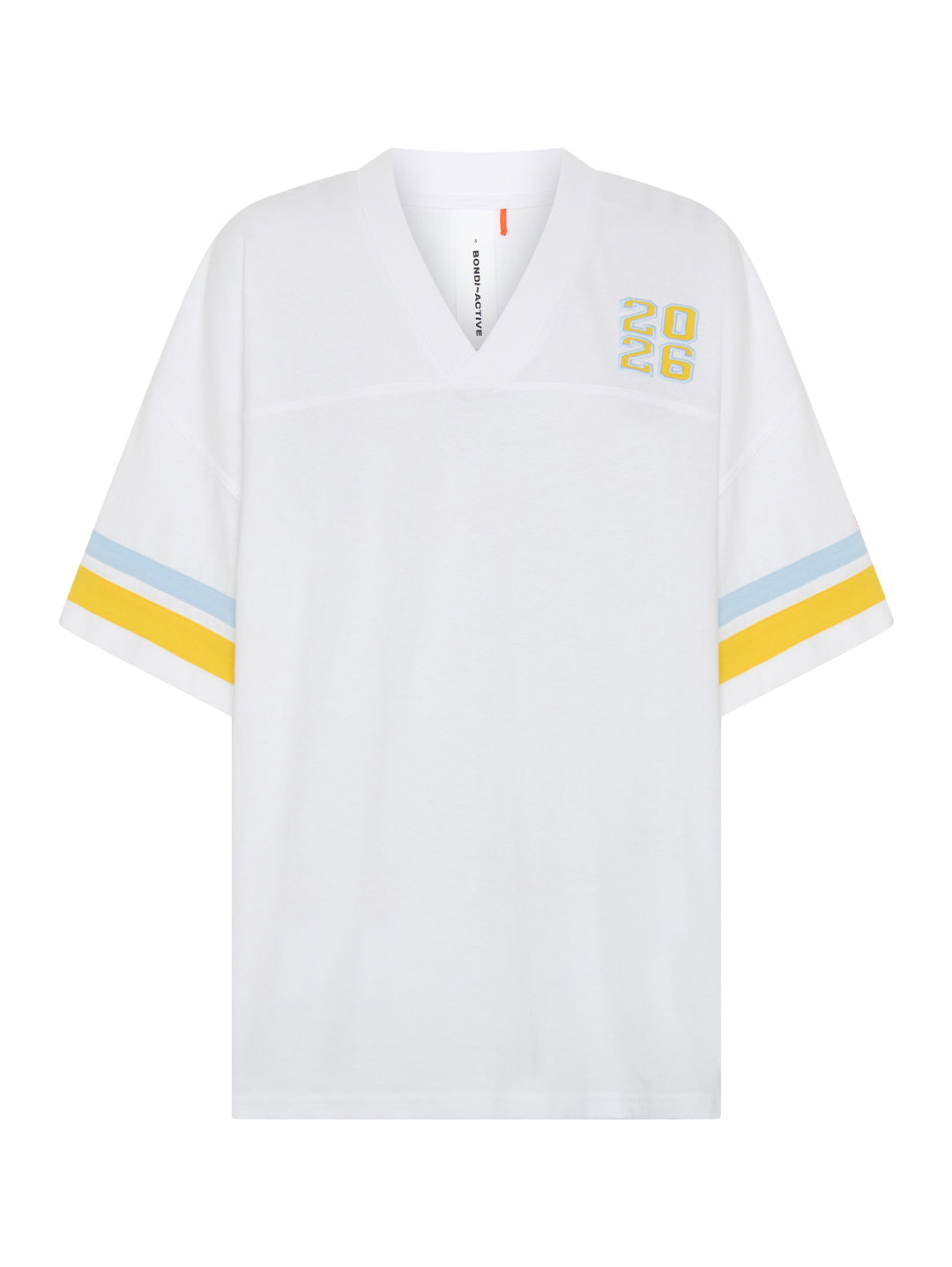 GLORY DAYS OVERSIZED MUSCLE TEE - WHITE