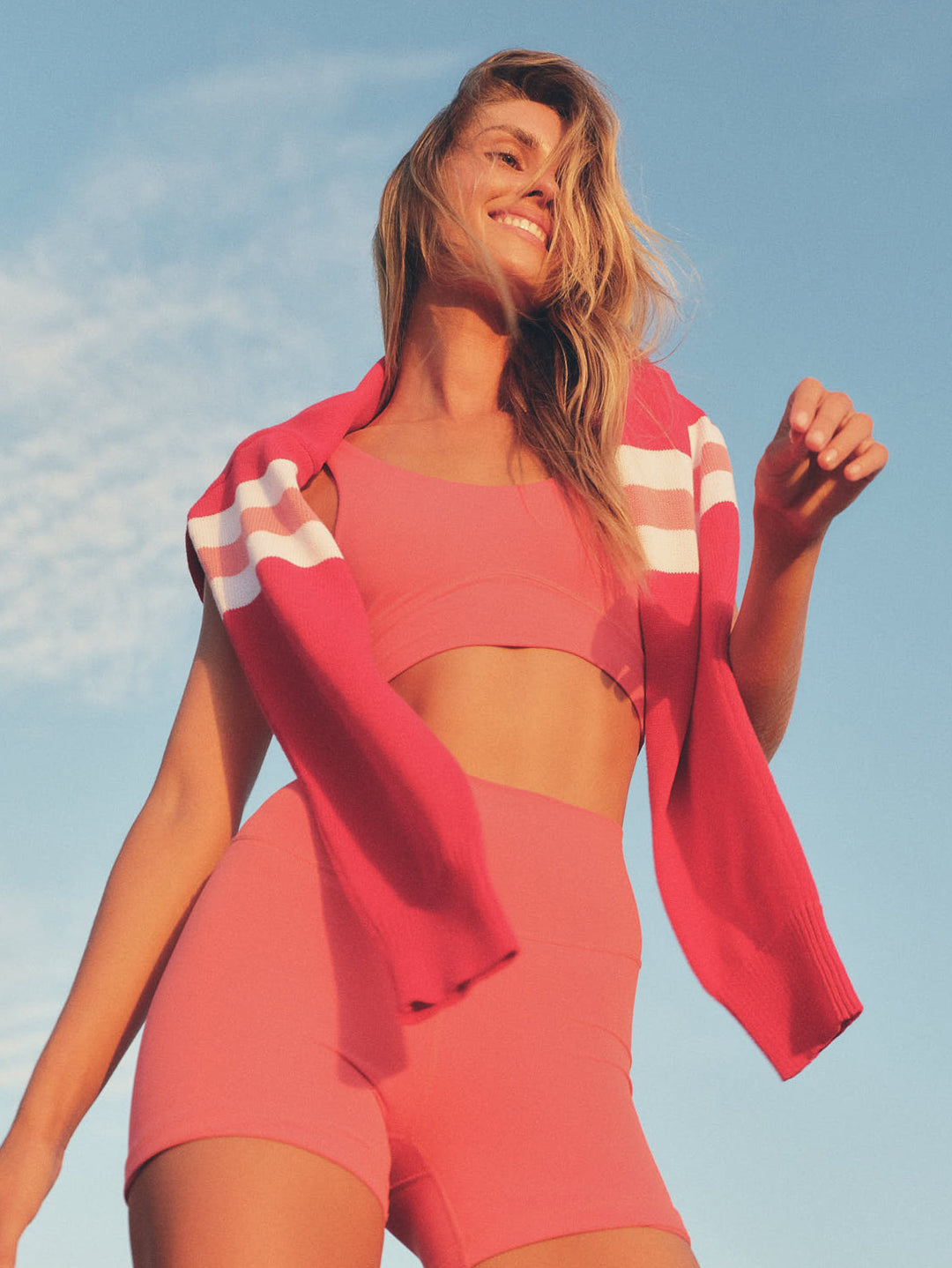 Speedway Victory Zip Knit - Watermelon