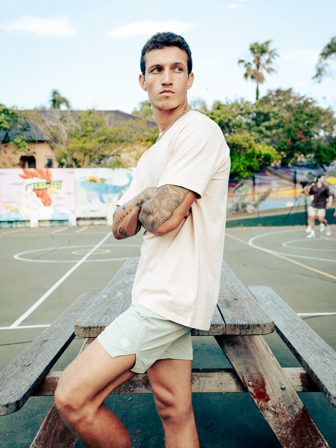 RUN SHORTS - Dusty Sage