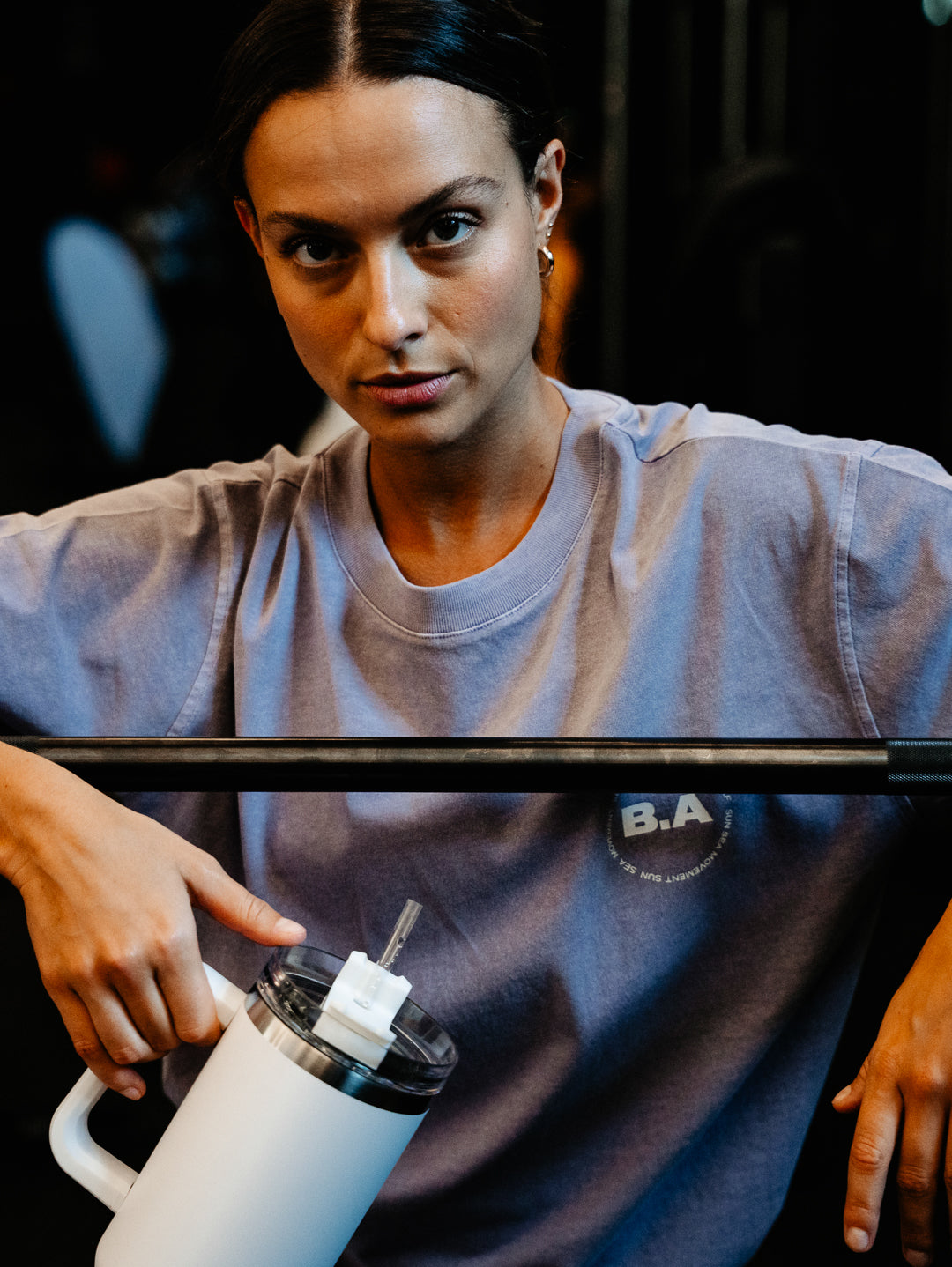 EVERYDAY BOYFRIEND TEE - Purple