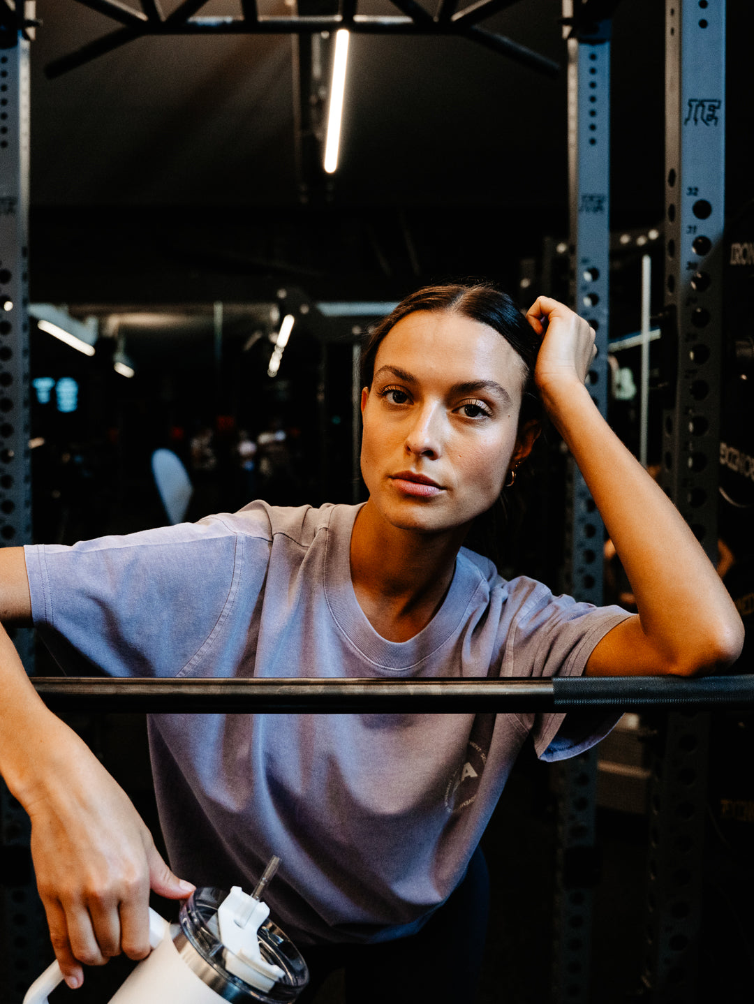 EVERYDAY BOYFRIEND TEE - Purple