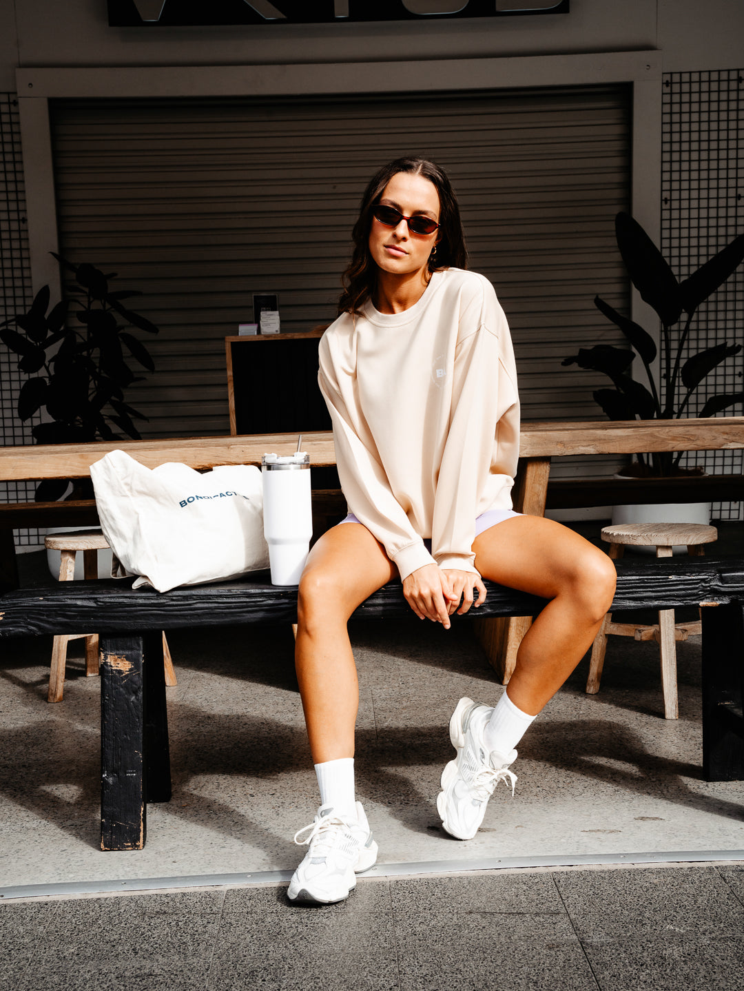 INTERVAL CREWNECK - Sand