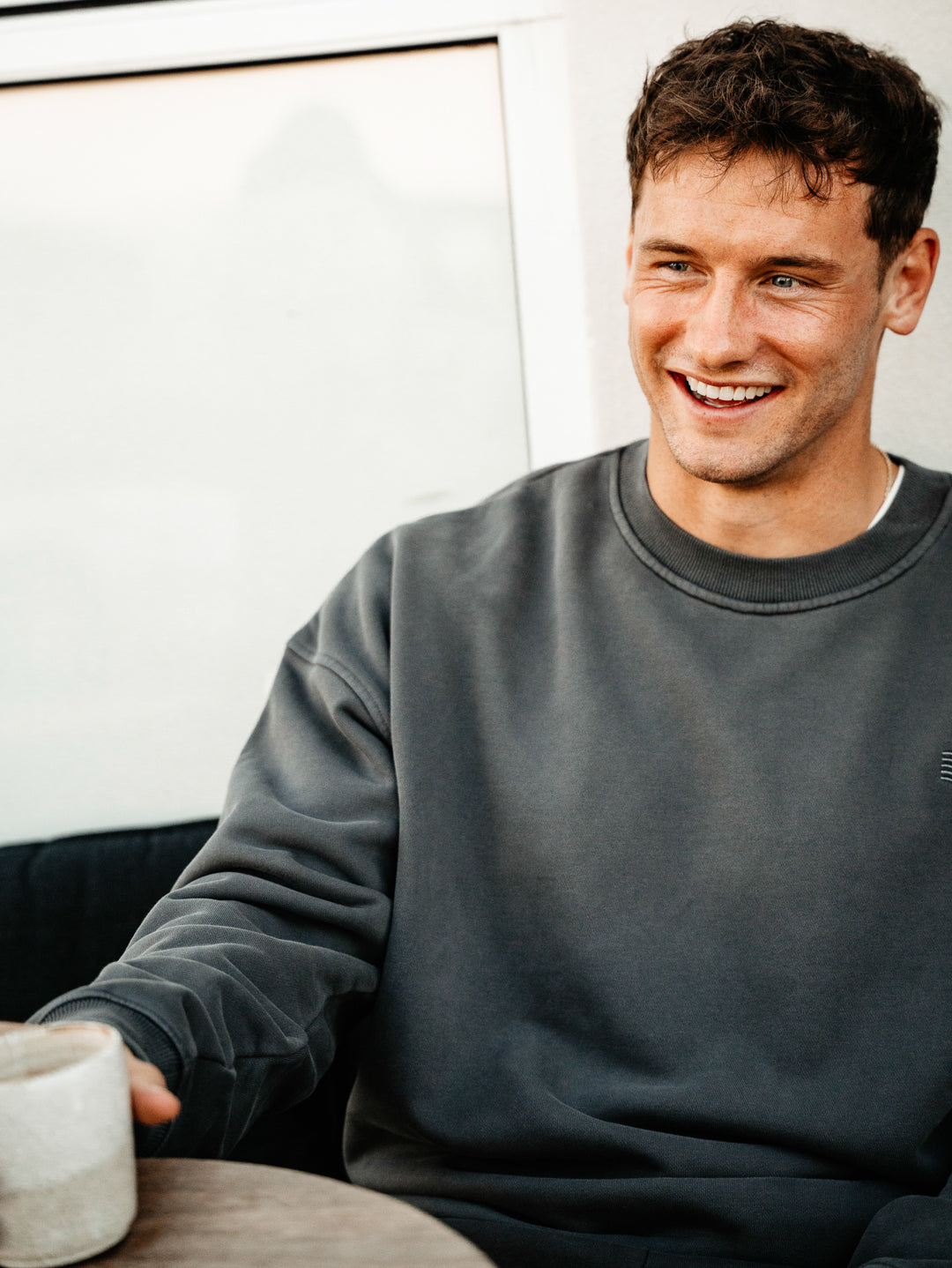 TIMEOUT FLEECE CREW NECK - Dusk