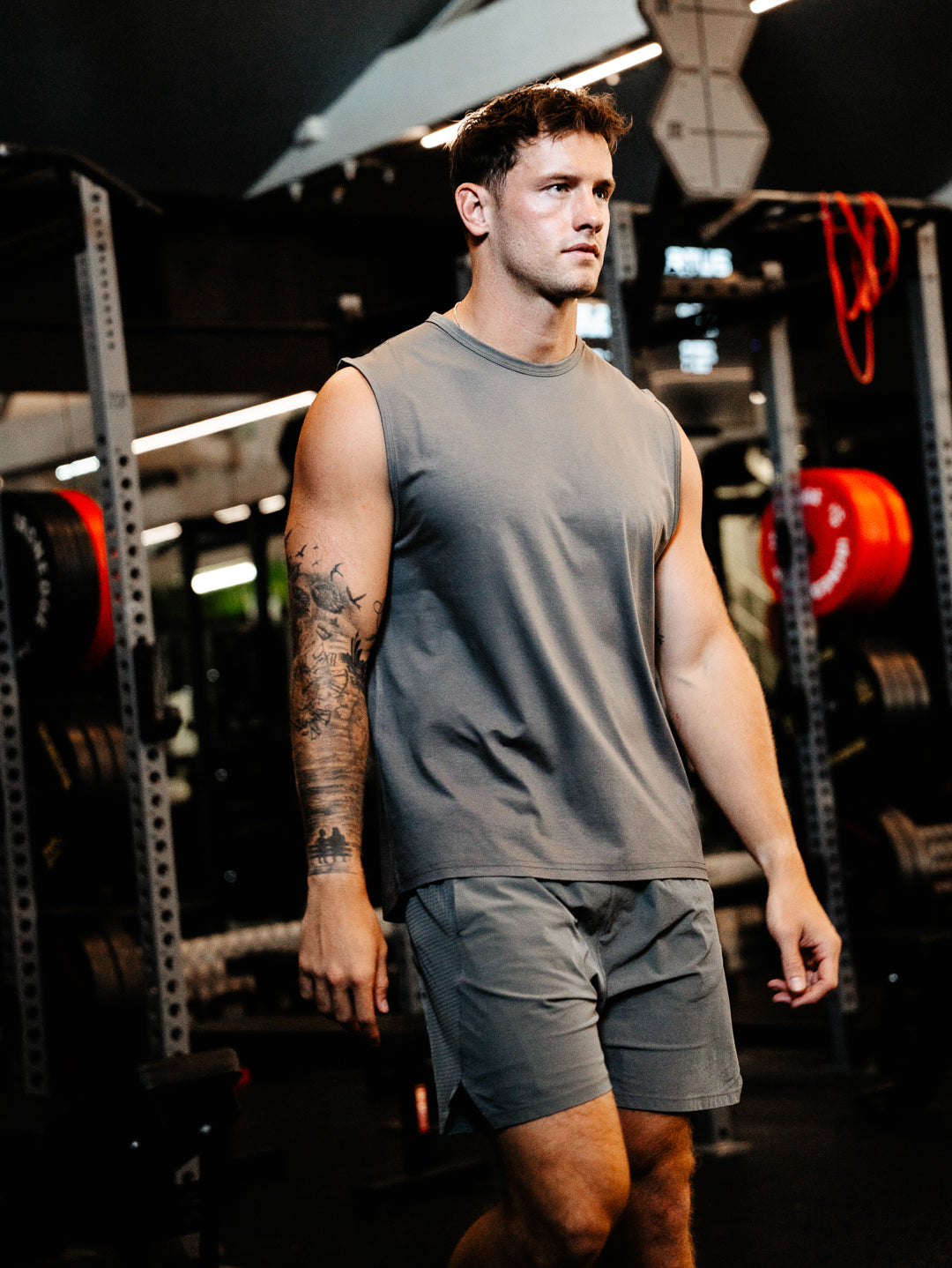 EVOLVE 2 IN 1 SHORTS - Silver Blue