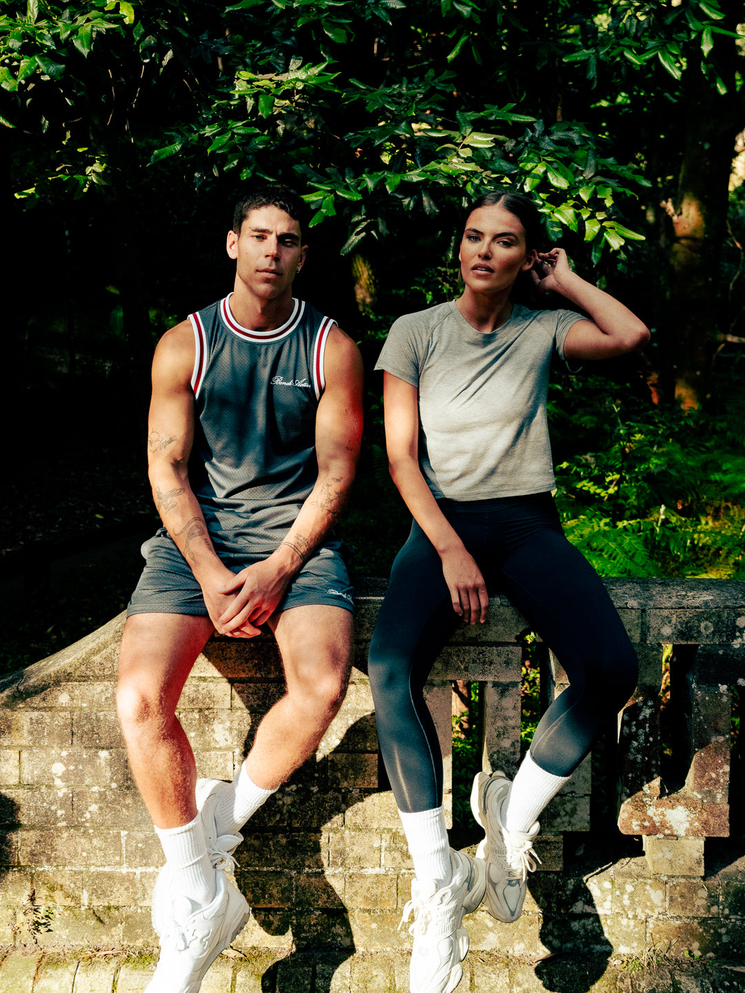 TRYOUT MESH TANK - Folkstone Gray