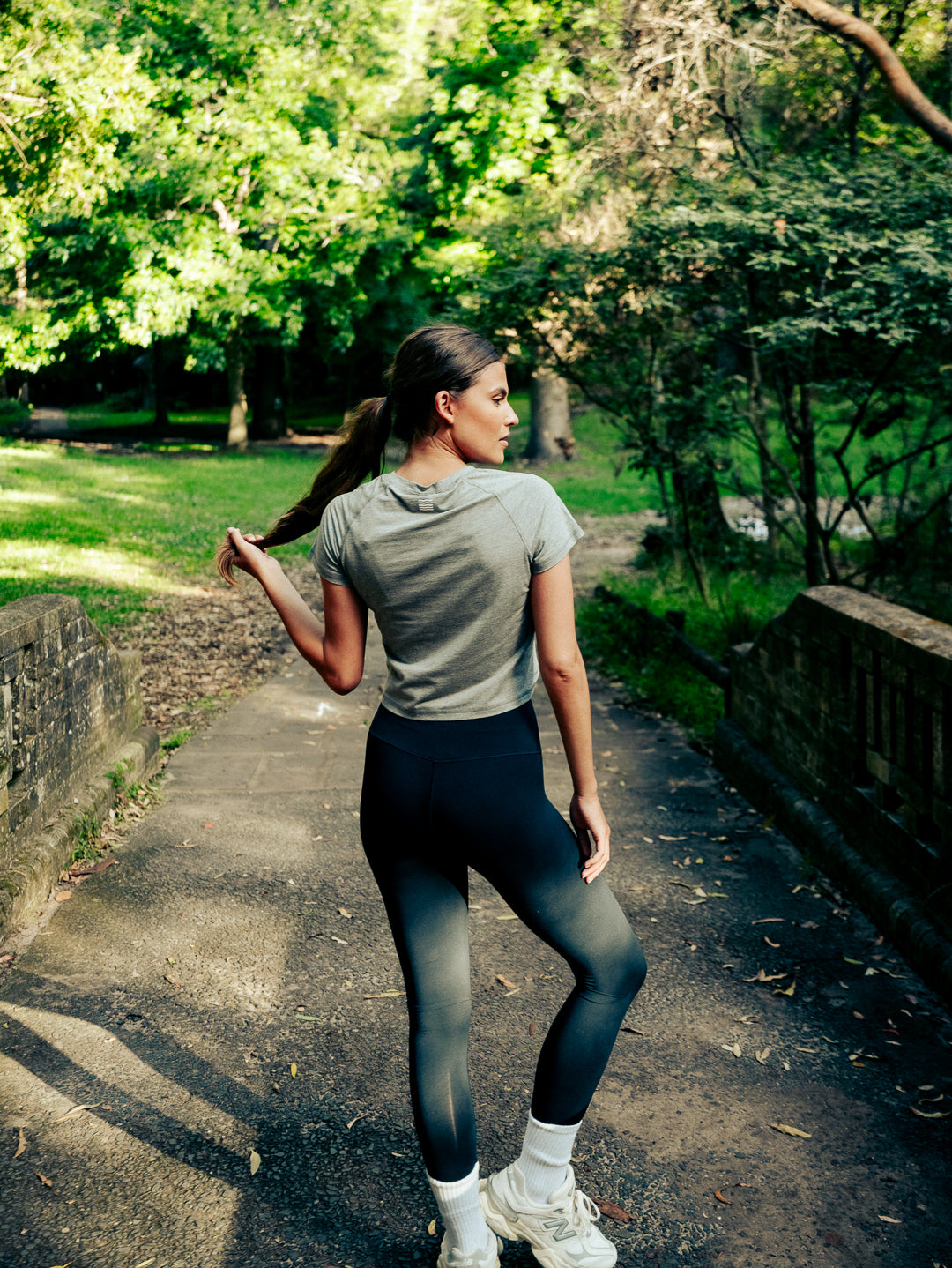 TECH TEE - Dark Grey Marle