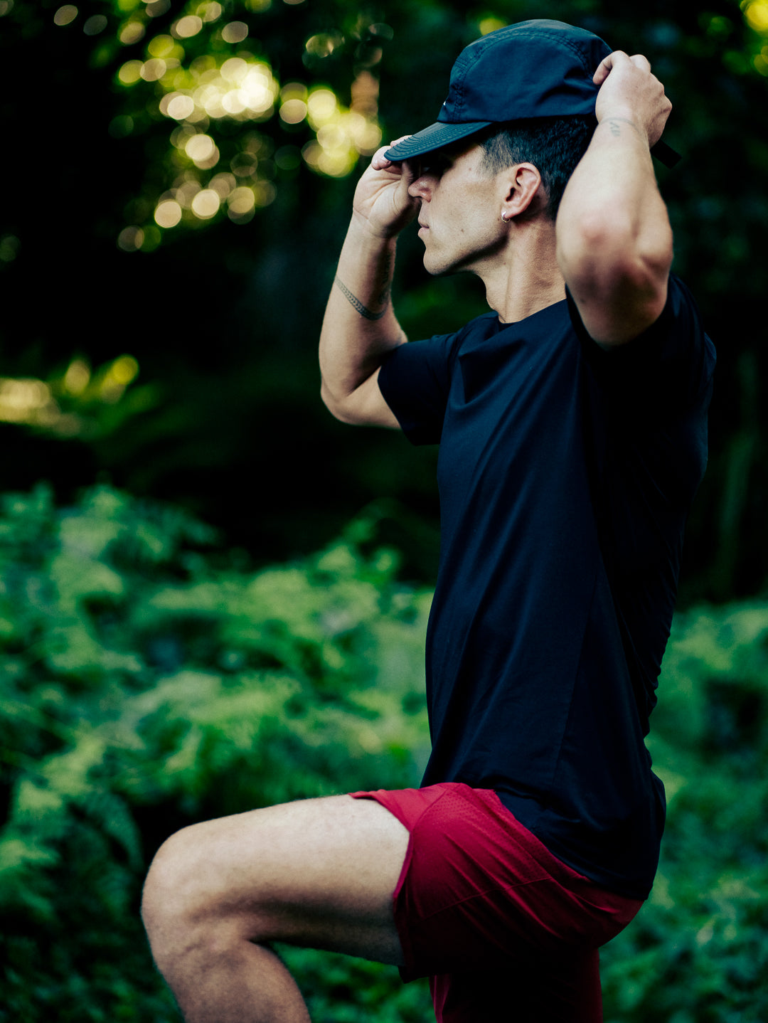 BASELINE 5 PANEL CAP - BLACK