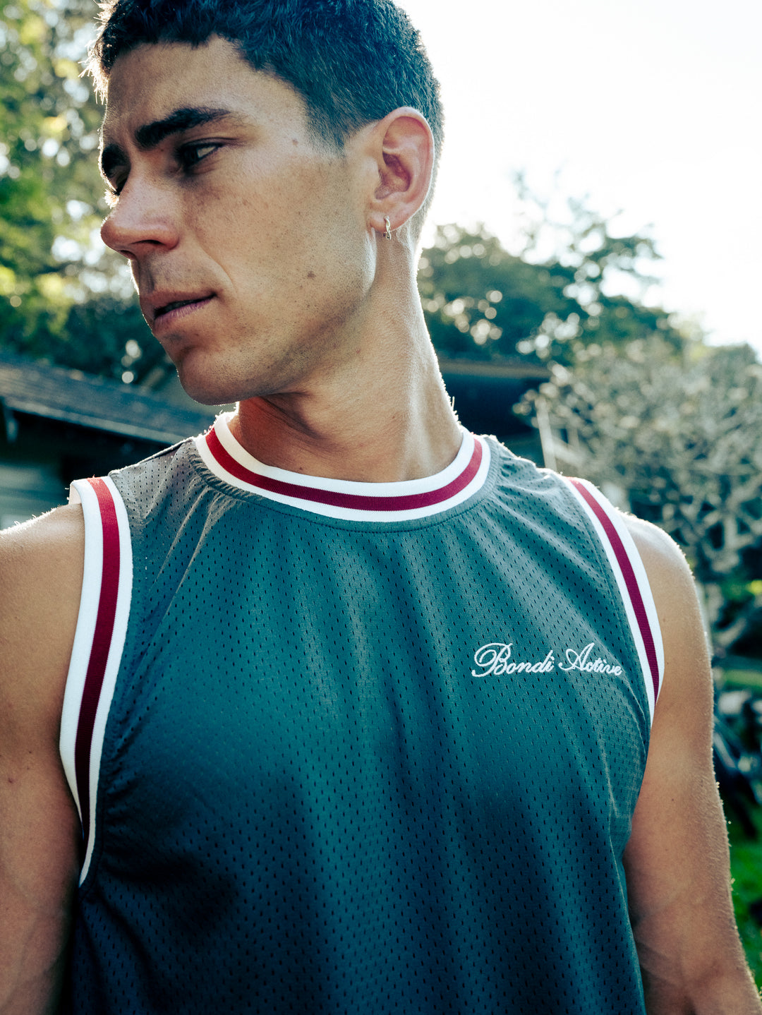 TRYOUT MESH TANK - Folkstone Gray