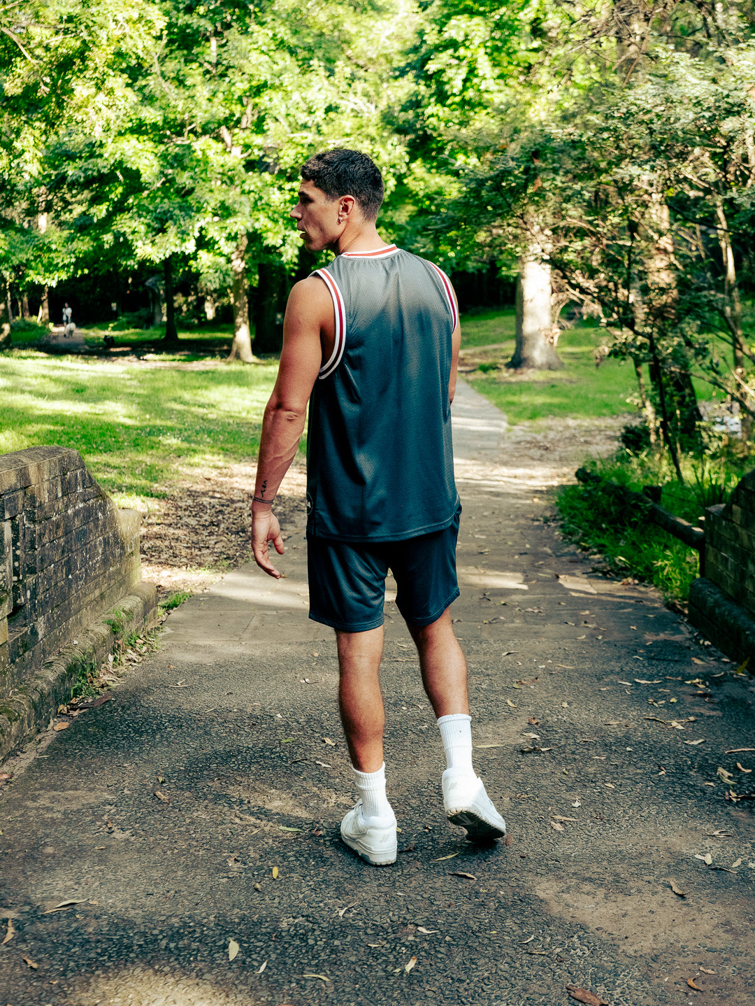 TRYOUT MESH TANK - Folkstone Gray