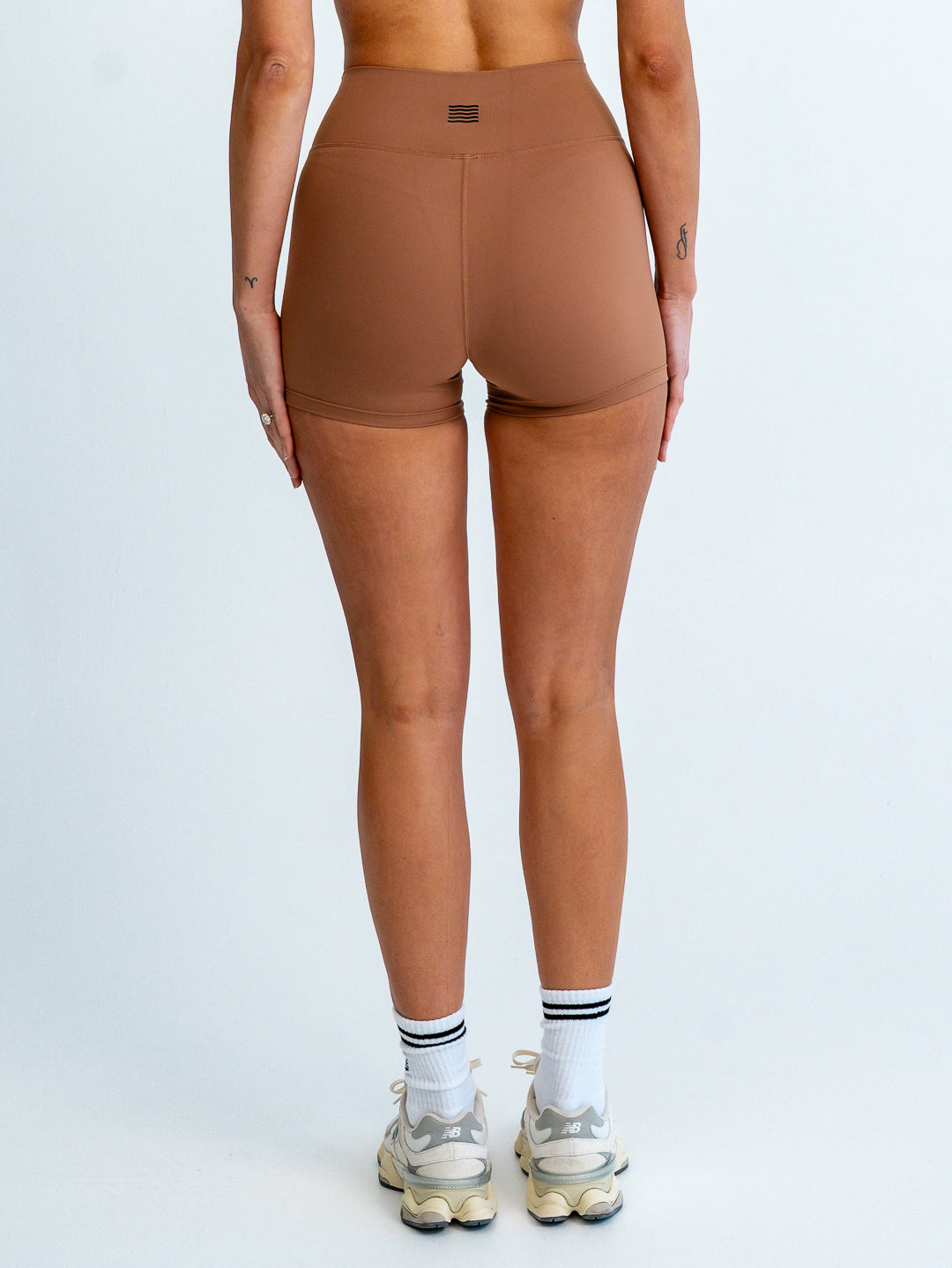 BASE 9CM BIKE SHORTS - MOCHA