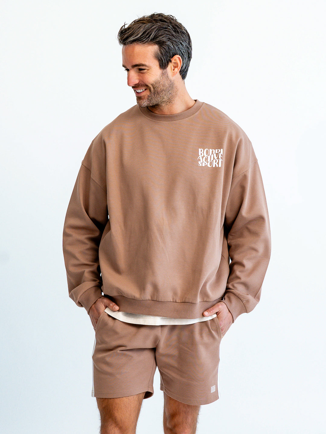 REST DAY CREW - GREIGE