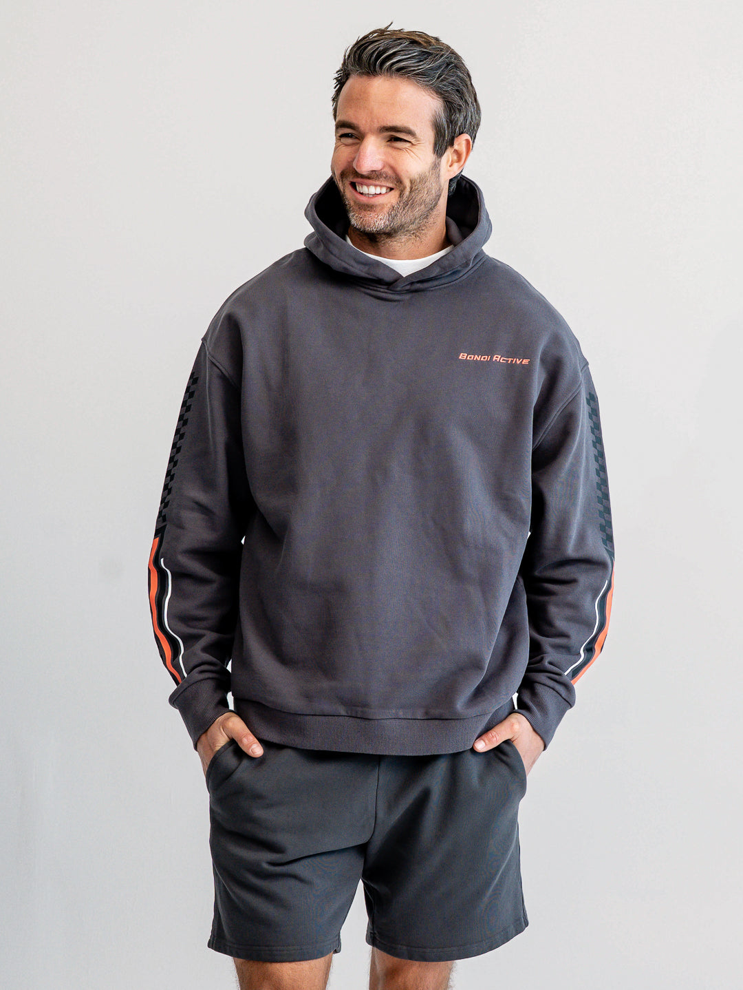 Speedway Accelerate Hoodie - Asphalt