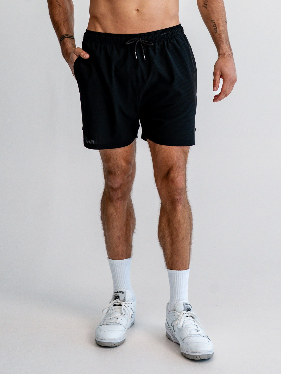 Speedway Pace Run Short - Black