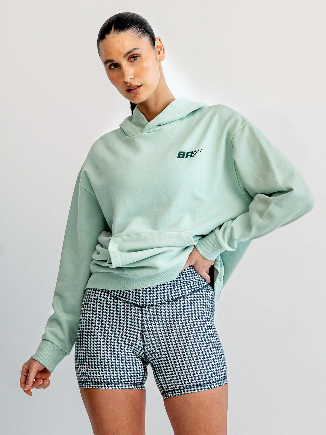 Speedway Logo Hoodie - Mint
