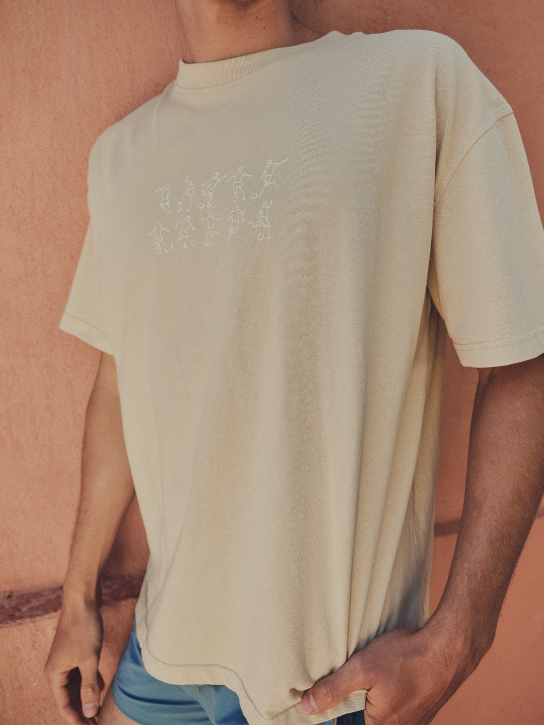 GLORY DAYS TECHNIQUE TEE - GILDED BEIGE