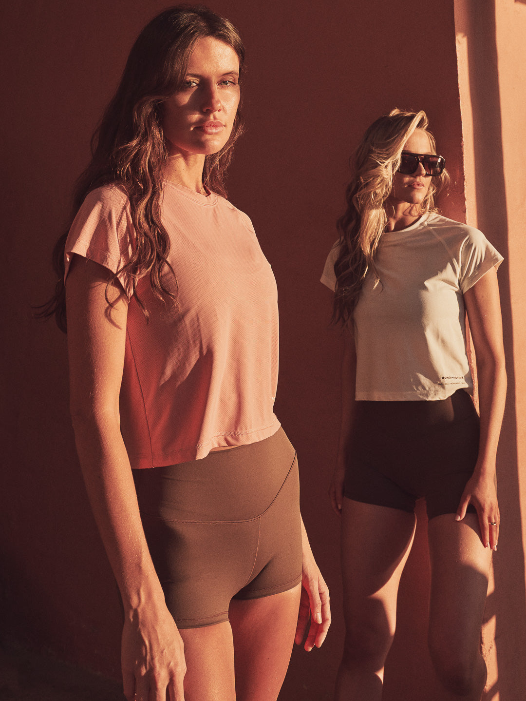 GLORY DAYS RAGLAN PERFORMANCE TEE - BLUSH