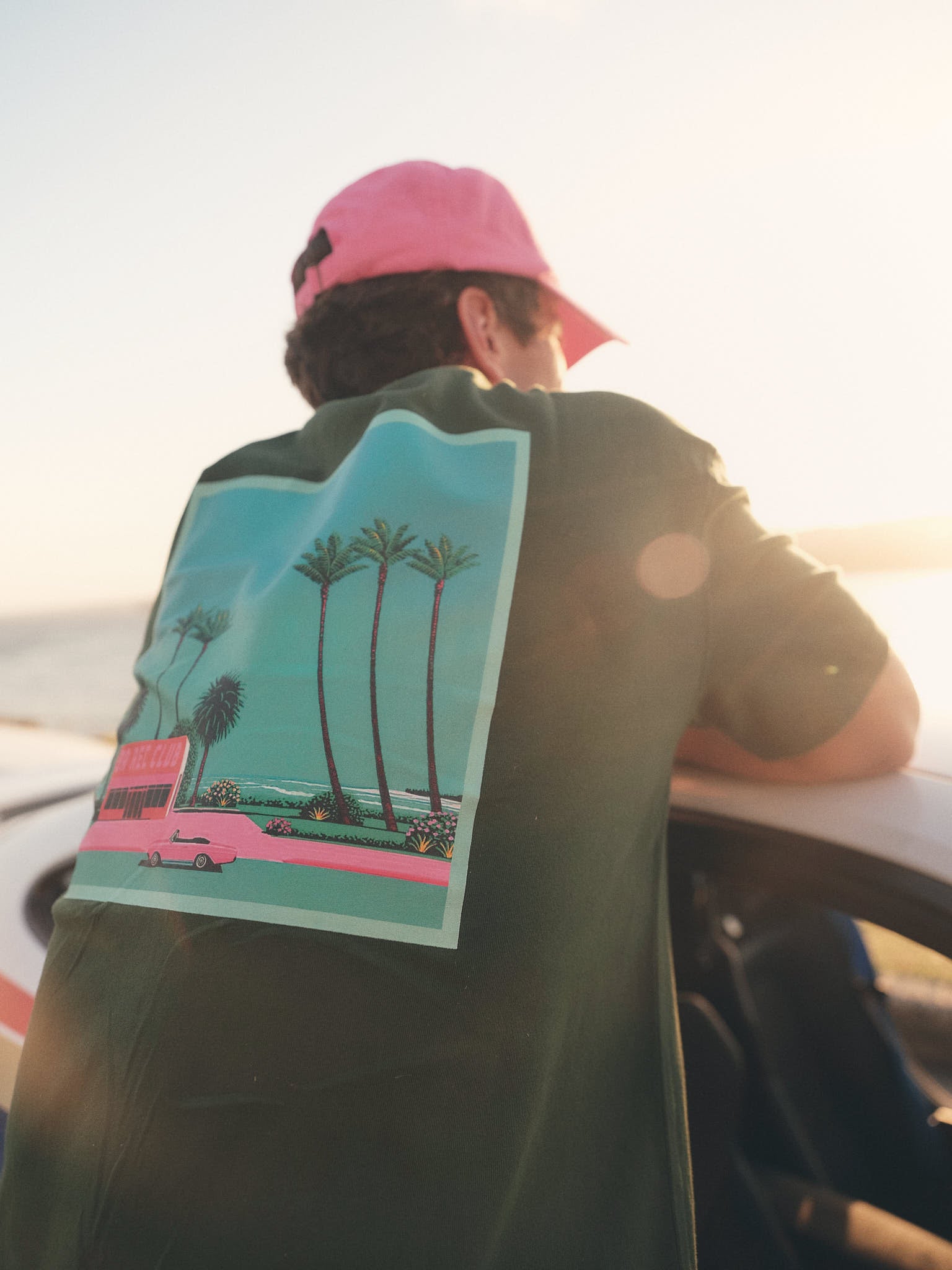 Speedway Weekend Tee - Forest