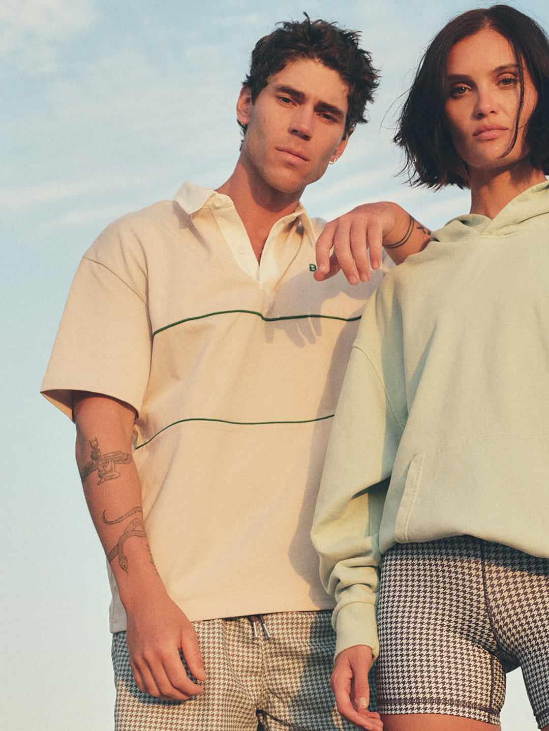 Speedway College Polo - Ecru