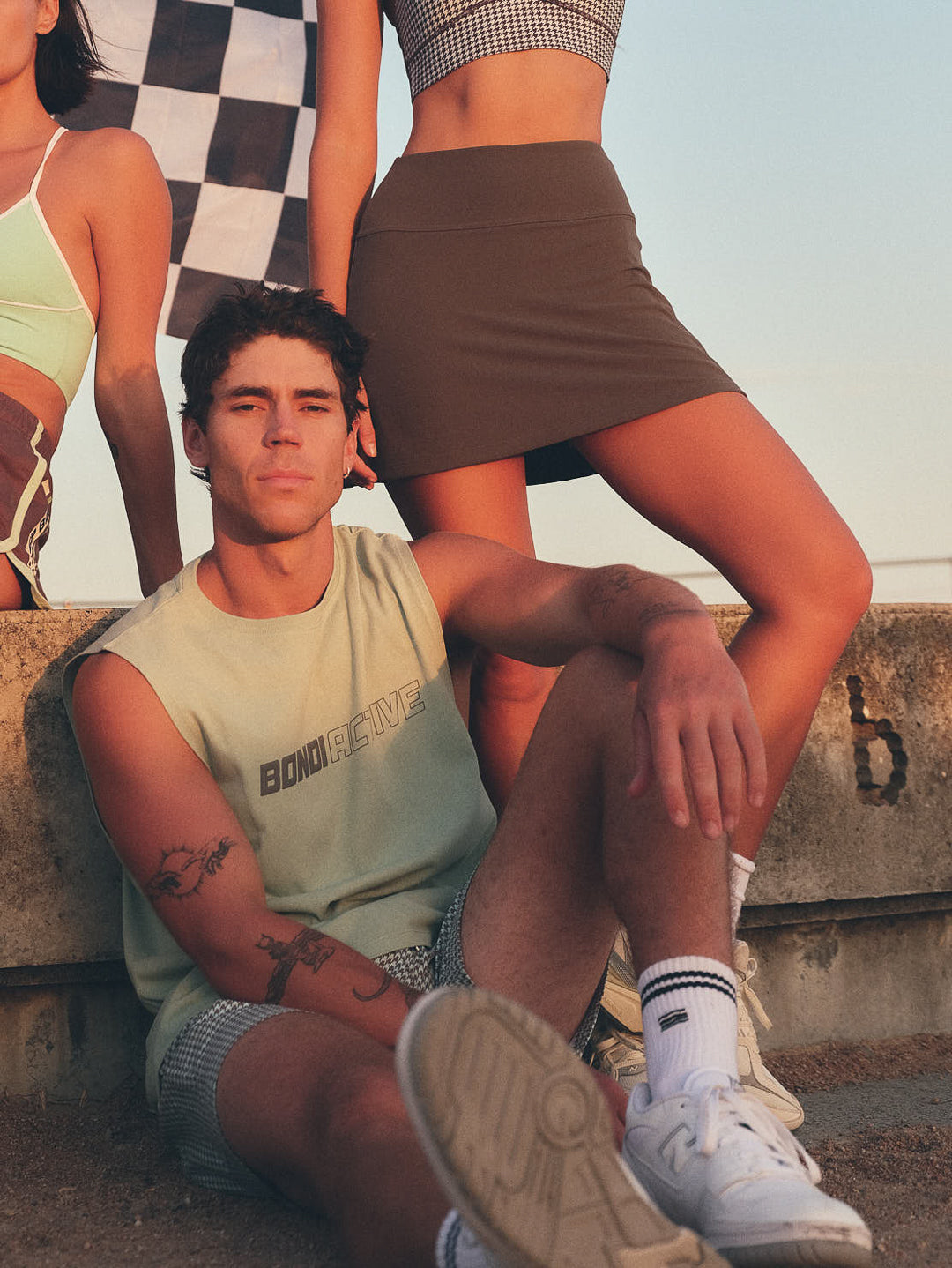 Speedway Gear Up Tank - Mint