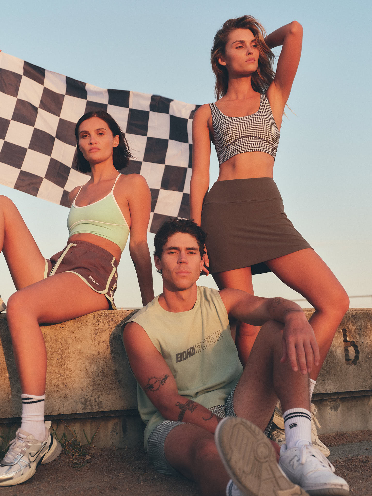 Speedway Field Shorts - Charcoal